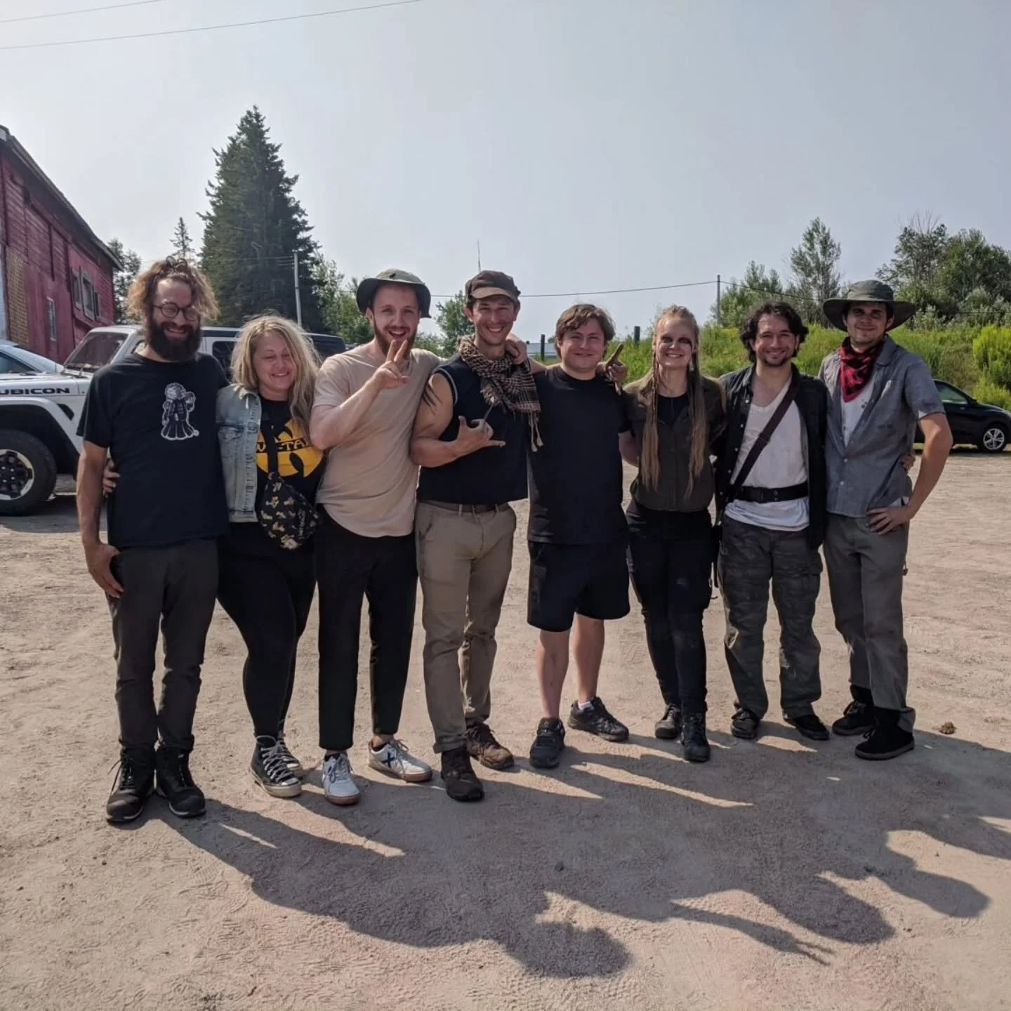 Some more BTS on the set of Cap and Trade, out now on Youtube!

It was a blast working with such a fun and talented crew!

Written by @daniel.thewriter 
Directed by @michael_marentette 
Score and Sound Design by @leo.soundss 
Starring @michaelruhsact