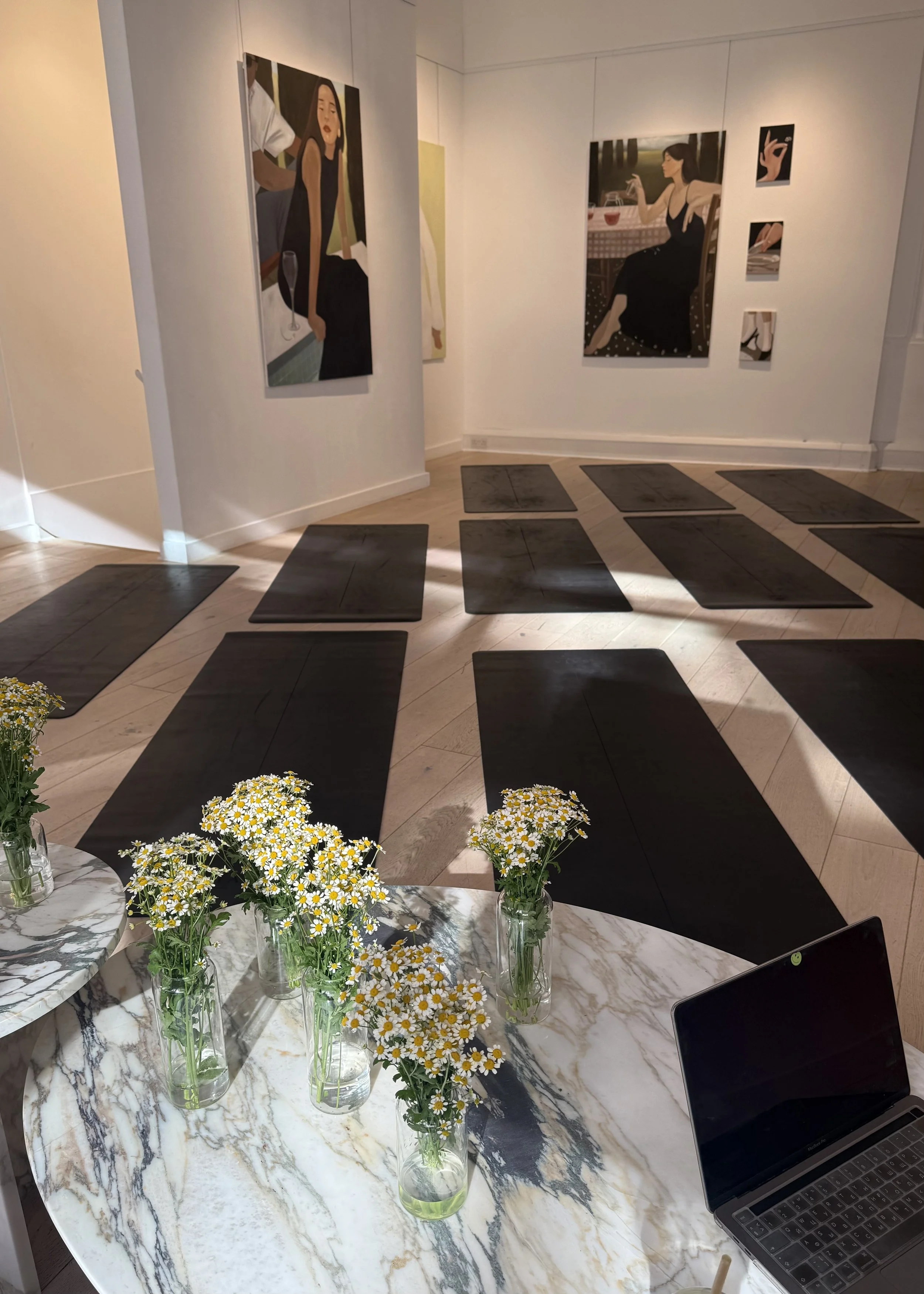 guided meditation & listening session at Gillian Jason Gallery