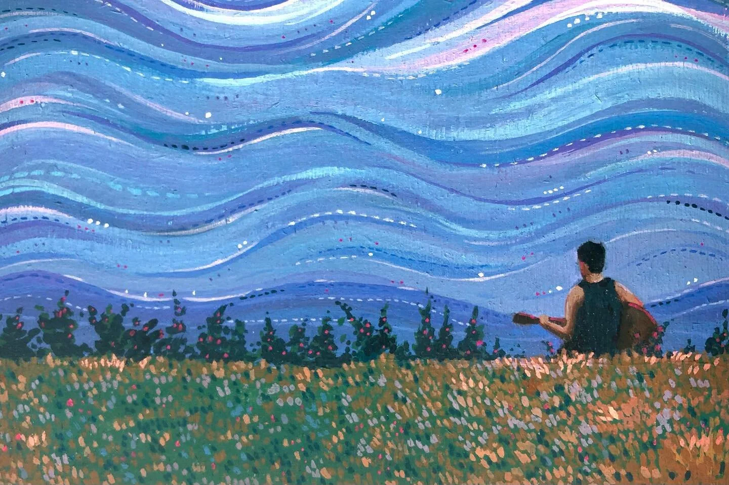 Painting for steve :)

#gouache #painting