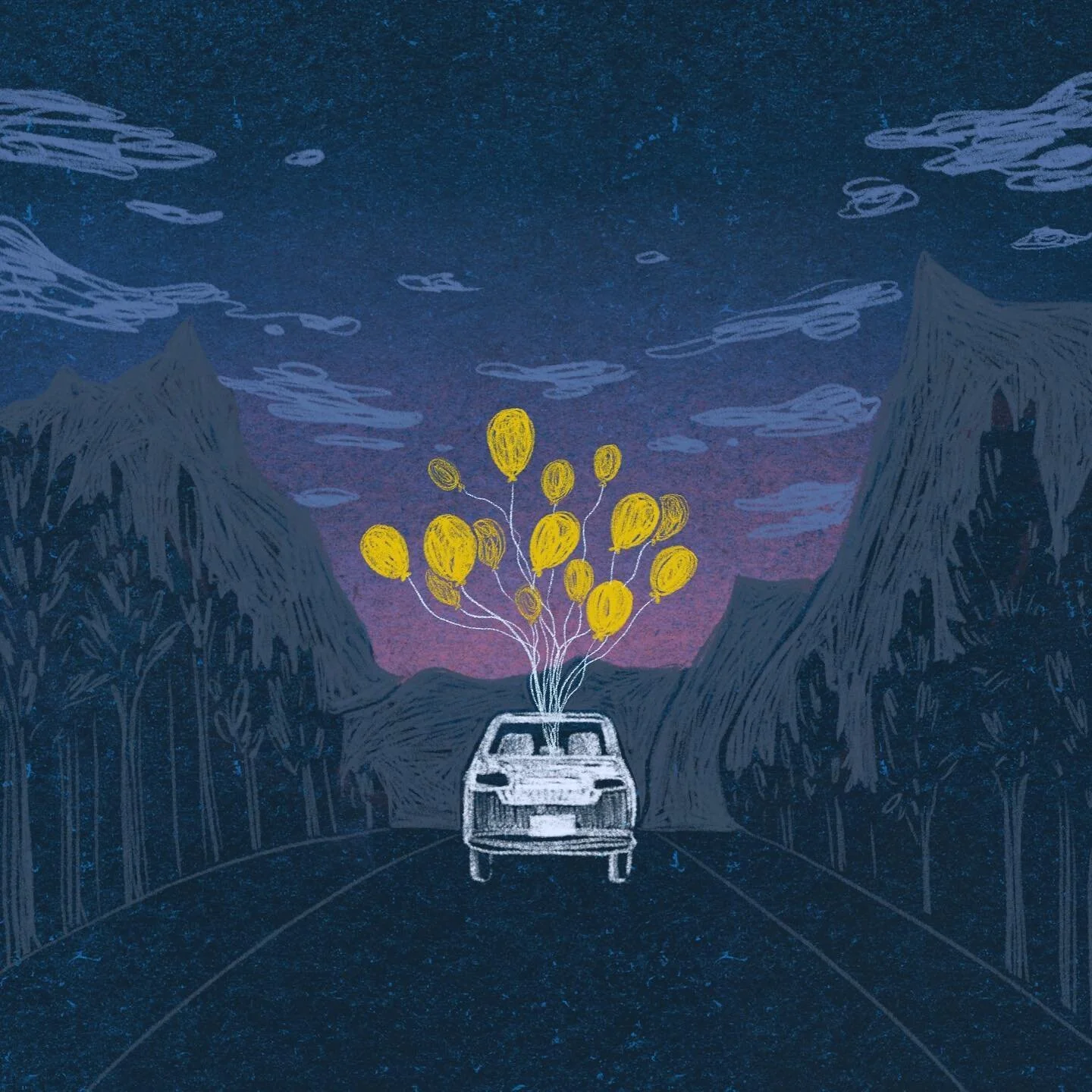 Had a blast creating these visuals for @sofia.campoamor &lsquo;s amazing new album &ldquo;if you knew, i couldn&rsquo;t tell&rdquo; including track/credit listing and cover art for one of the singles, 3 or 4 💙 💛🎈🎶 

#illustration #albumart