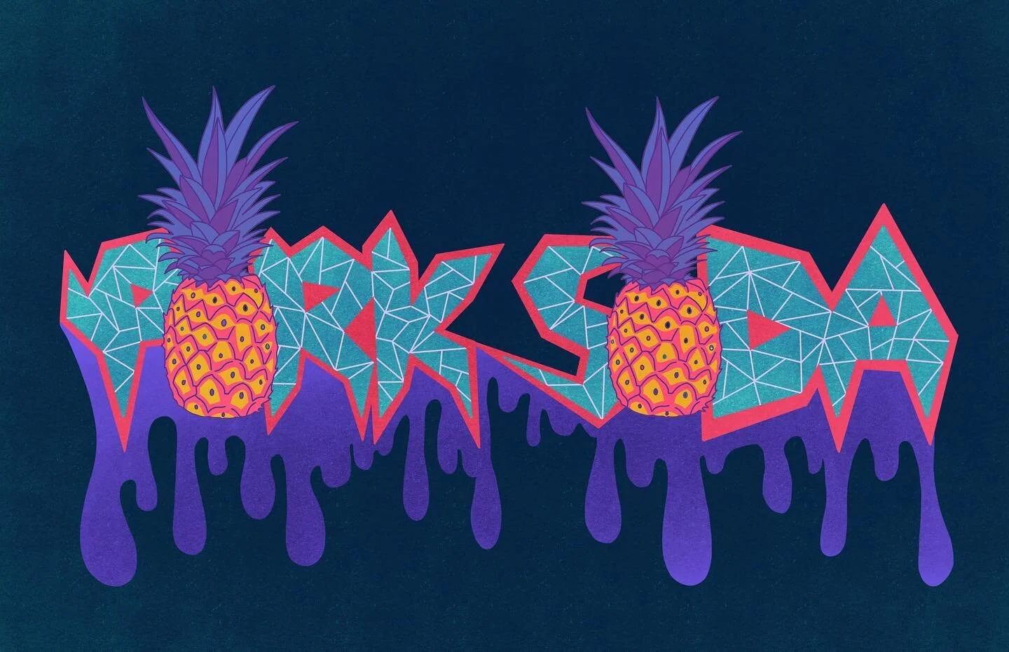 Some @glassanimals inspired lettering ✌🏻
&bull;
&bull;
#illustration #illustrator #illustrationartists #drawing #procreate #procreateart #glassanimals #illustrationoftheday #lettering #typography