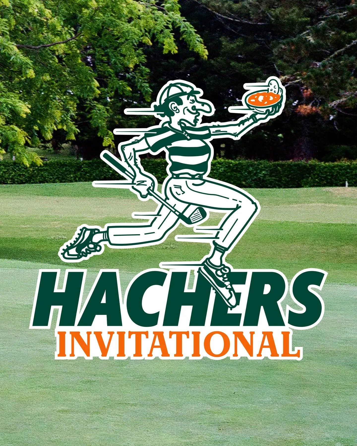 FORE! A recent fun one for the Hachers Invitational - not your average golf tournament.