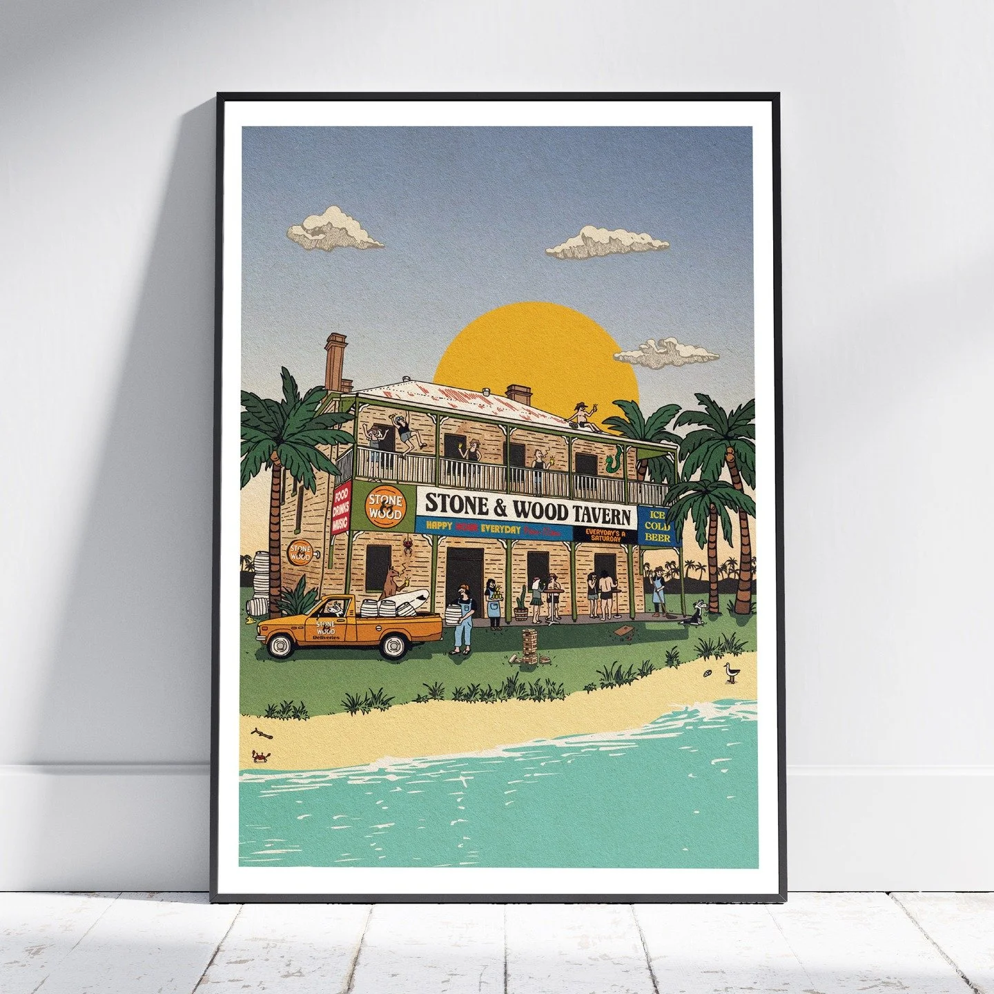 This bad boy is now available as a print or digital download! Grab yours now - link in bio. 🌴