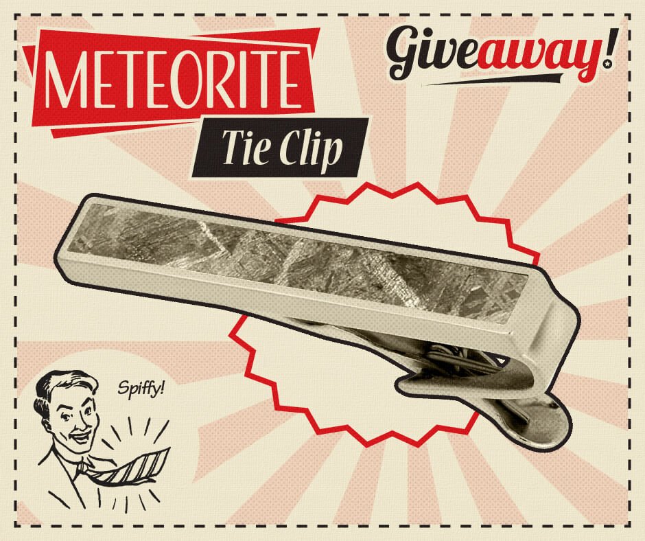 A giveaway post for social media. Please note: I did not illustrate the retro man with a tie!