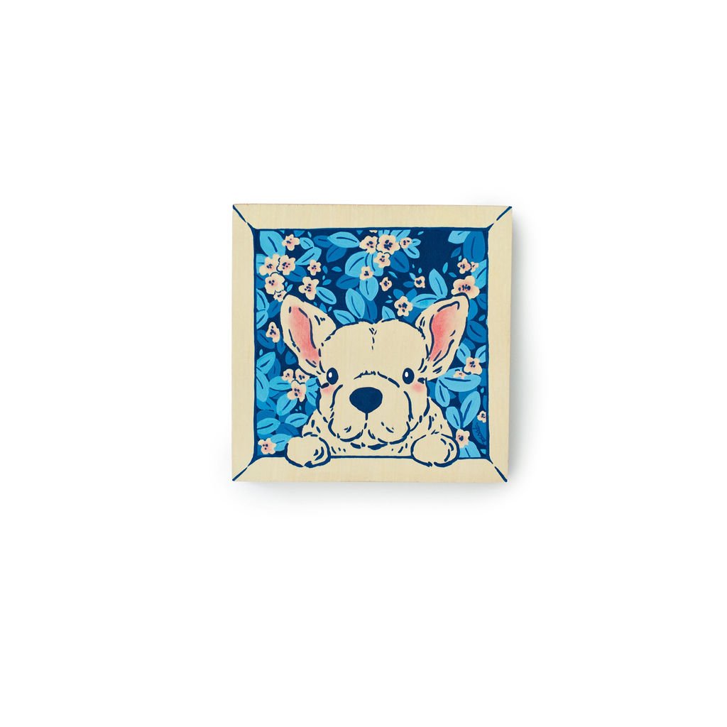 Frenchie Blooms by Jen Boonyalug