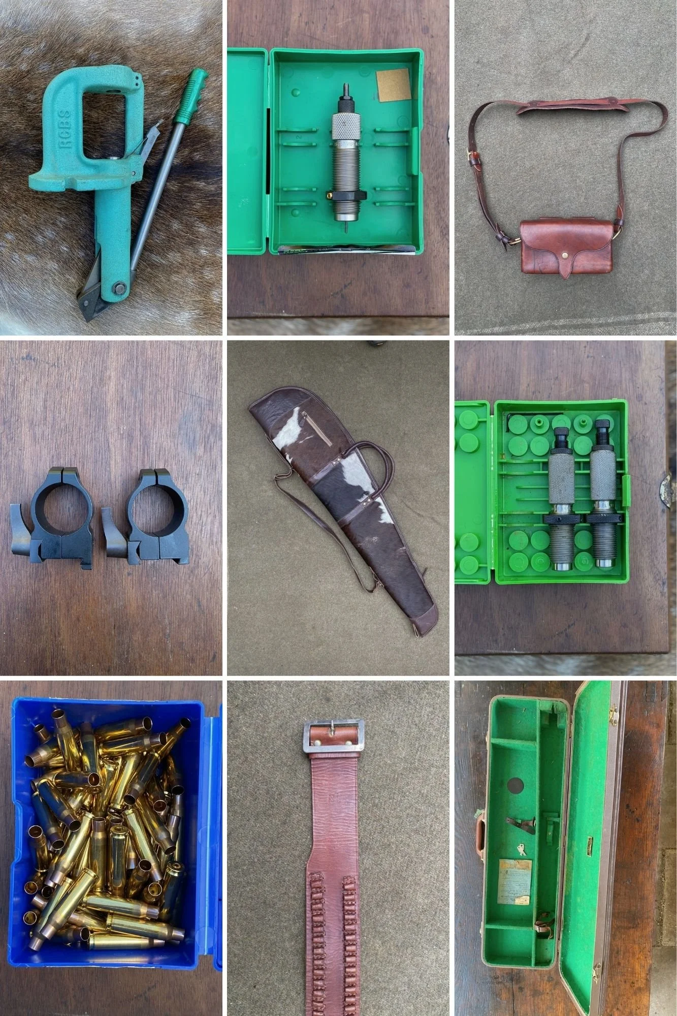 GARAGE SALE OF SHOOTING RELATED TOOLS AND ACCESSORIES