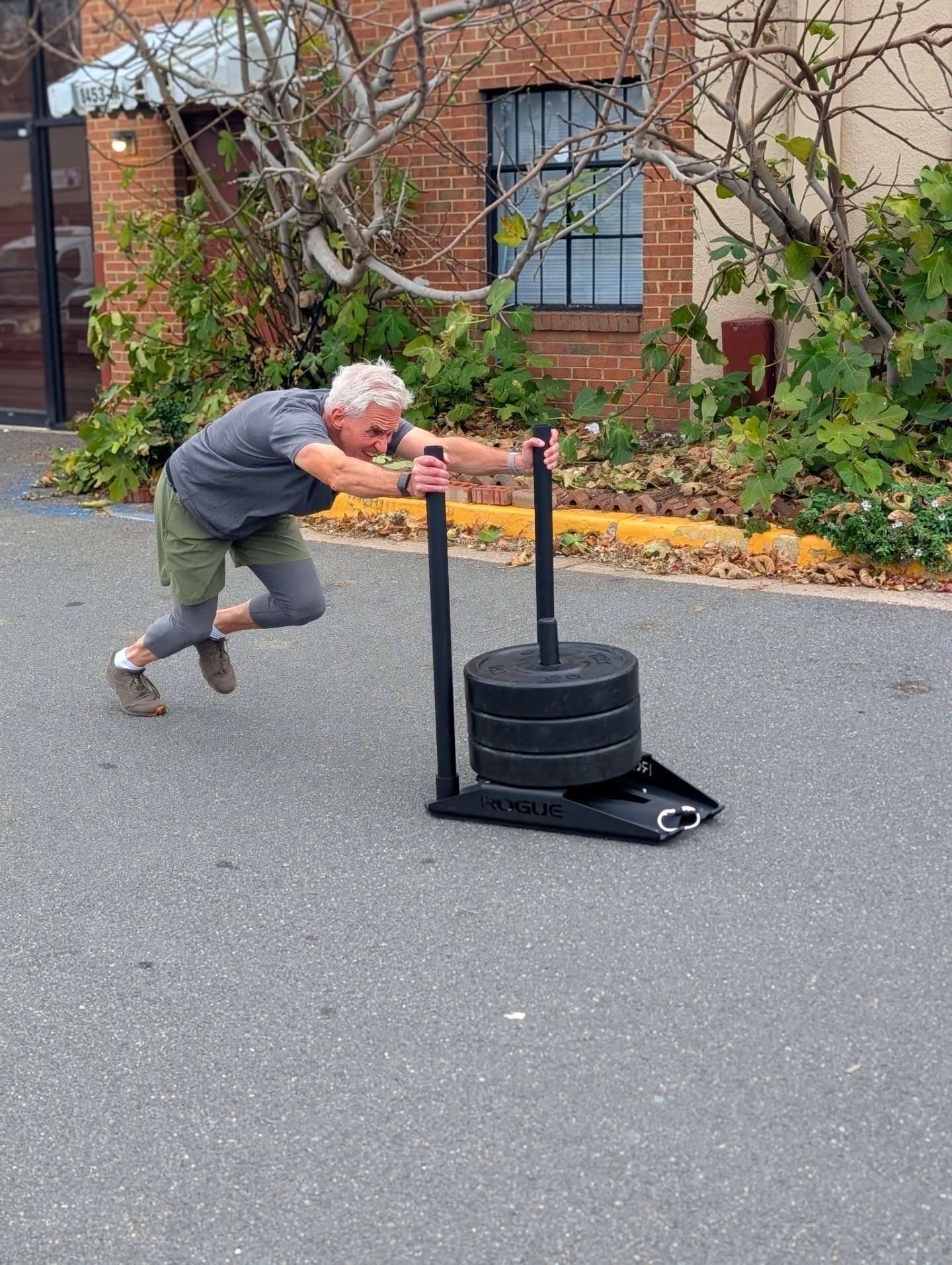 Completing some sled updates. A new push and pull option. Why sleds?
.
The Sled Push builds core power and leg drive that makes everyday effort&mdash;like moving furniture or climbing stairs&mdash;feel easier. The Rope Pull is essential for fixing mo
