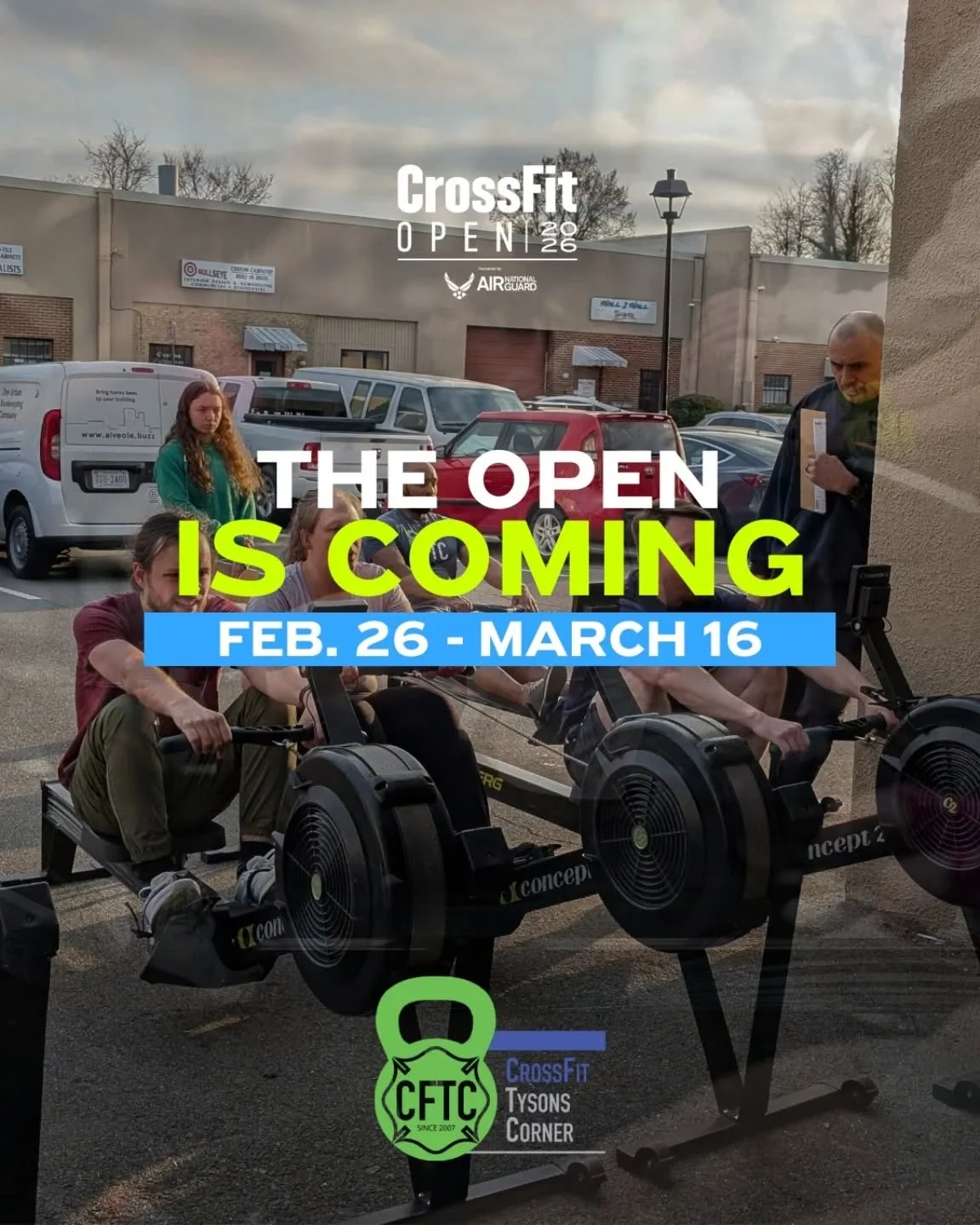 Get ready... Lots of details to come. If you know you're in for this year's CrossFit Open, sign up at games.crossfit.com and choose CrossFit Tysons Corner. See you on the dance floor 💙💚