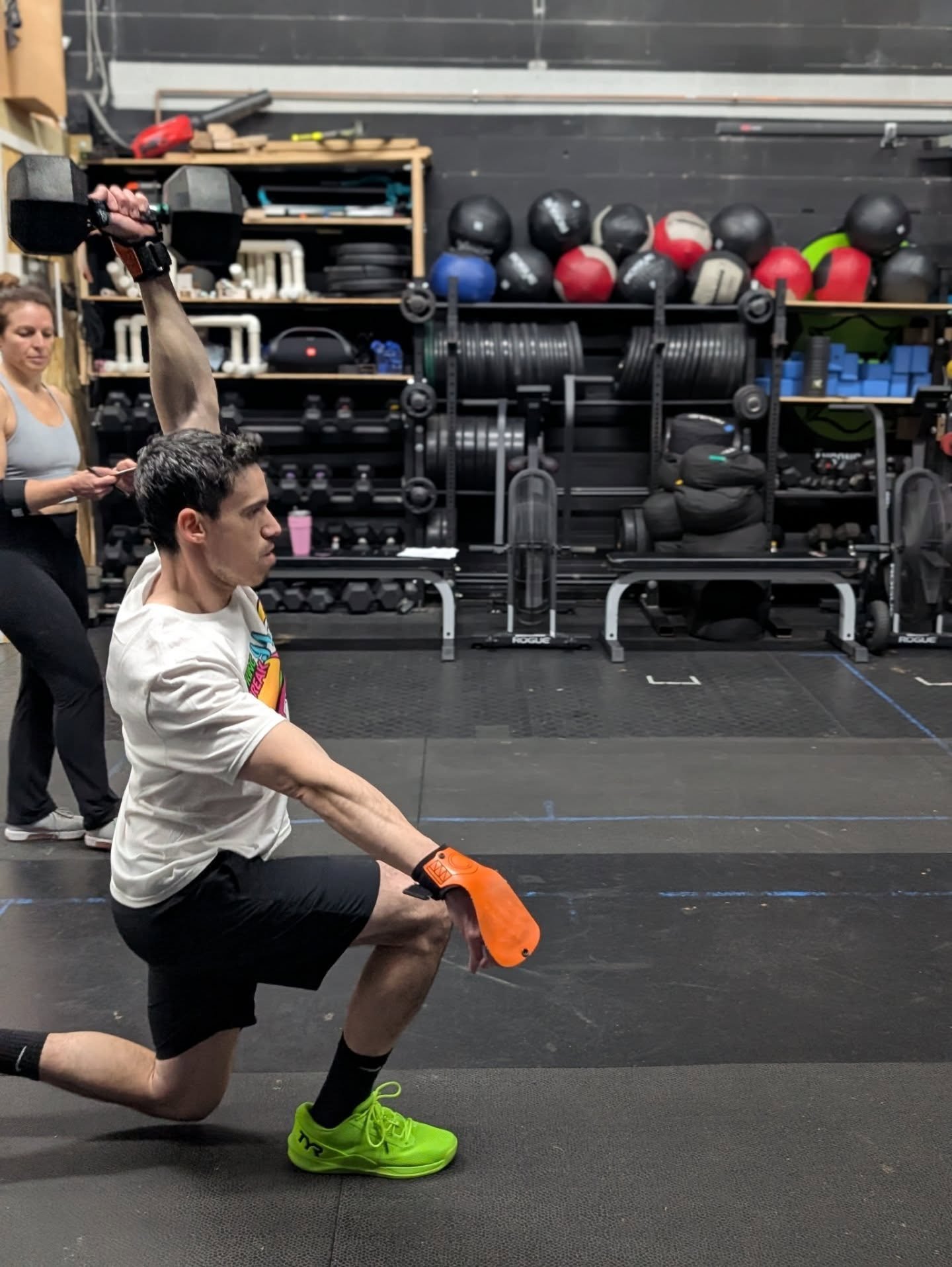 26.2 is in the books 💙💚
.
Huge effort from the CrossFit Tysons Corner crew this weekend. Whether you were chasing a specific score or just fighting for that last rep, the support in the gym was what we're here for.
.
Rest up and get some mobility i