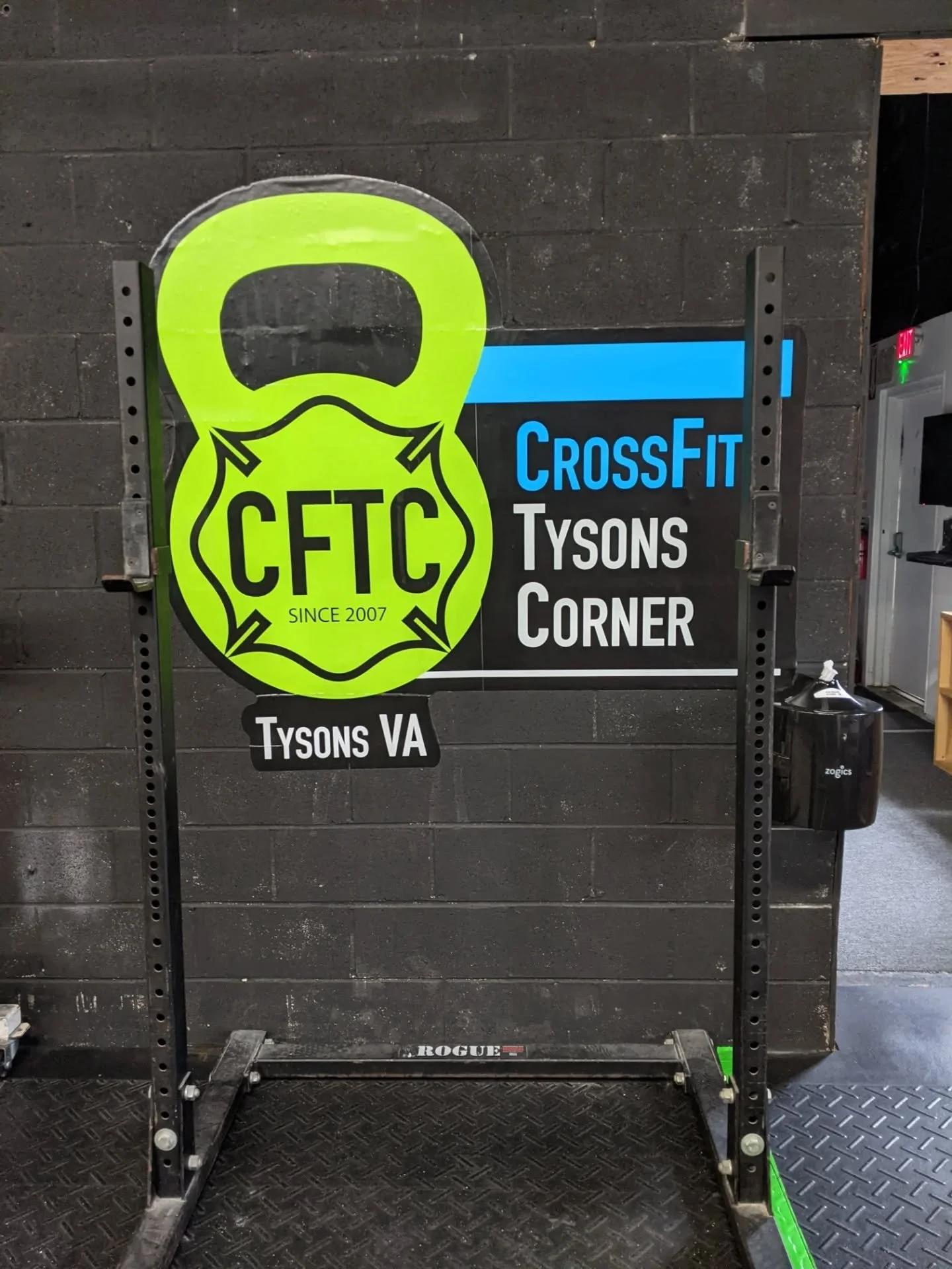 Where does our logo come from anyway? 
.
Our logo tells our story. Founded by a firefighter, CrossFit Tysons Corner was built on supporting first responders and preparing people for life outside the gym. Blue represents applying fitness beyond four w