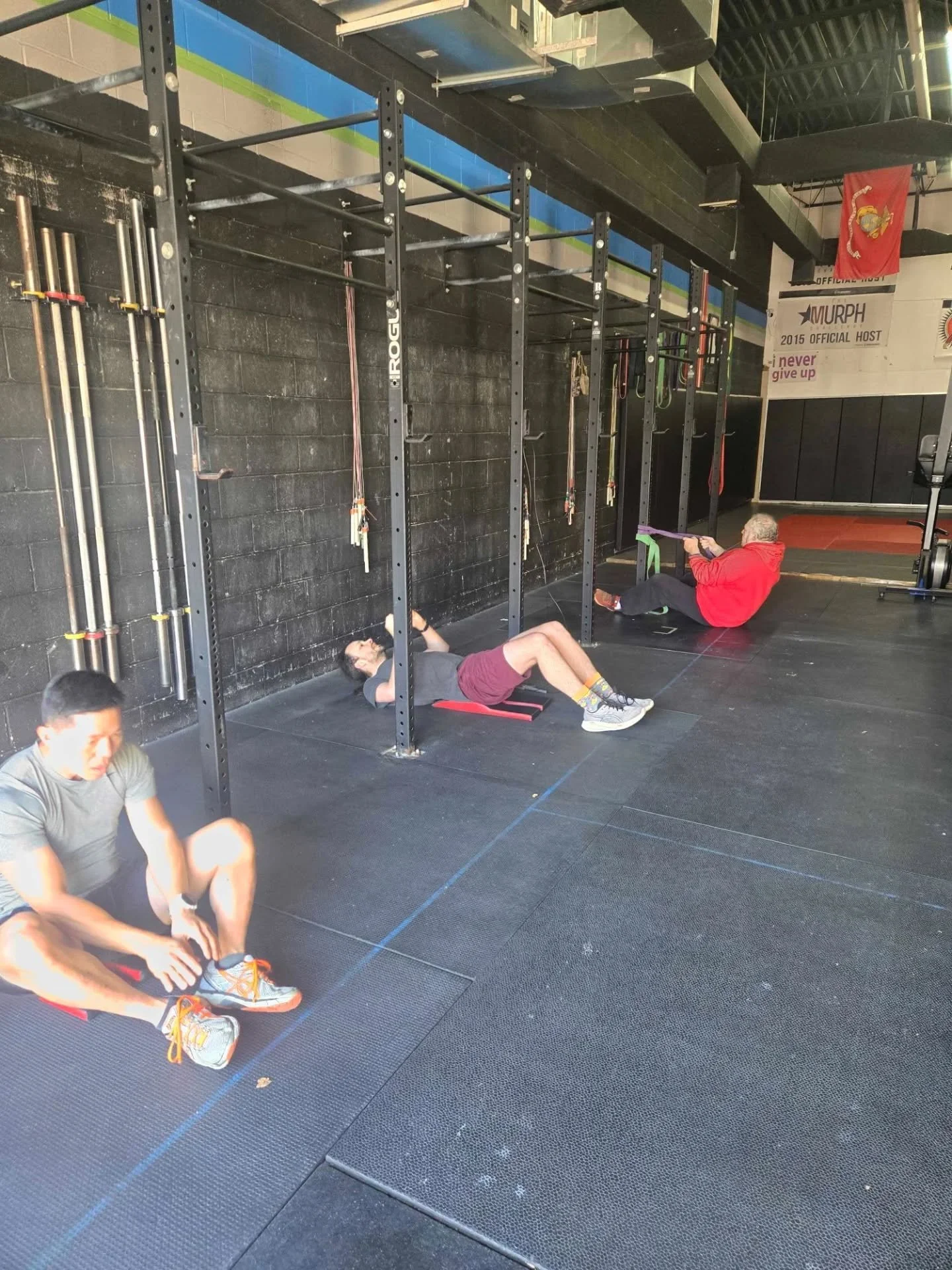 Thursday Throwback. The 4:45 PM crew had a heavy one last week.

​This was a pure aerobic grind, but the real highlight was the mental side. Bill came in at the start of class convinced he wouldn't be able to finish this one&mdash;then proceeded to p