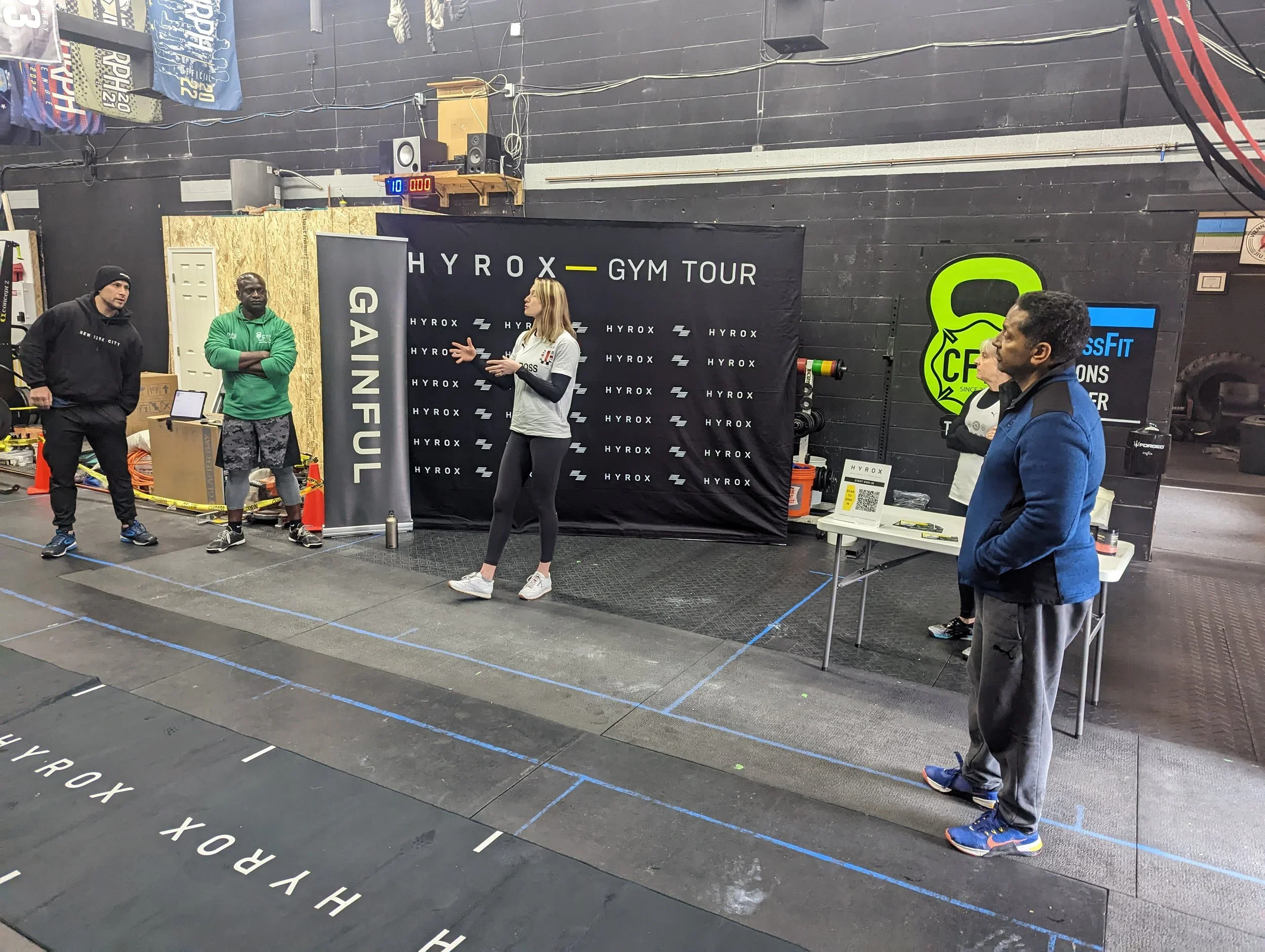 Hyrox training overview at CrossFit Tysons Corner