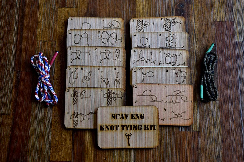 Not Your Average Knot Kit — Scav Eng  USA Handmade Outdoor Goods & Custom  Builds