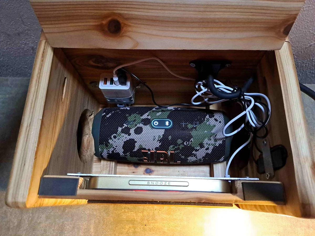 Clock radio— Scav Eng | USA Handmade Outdoor Goods & Custom Builds