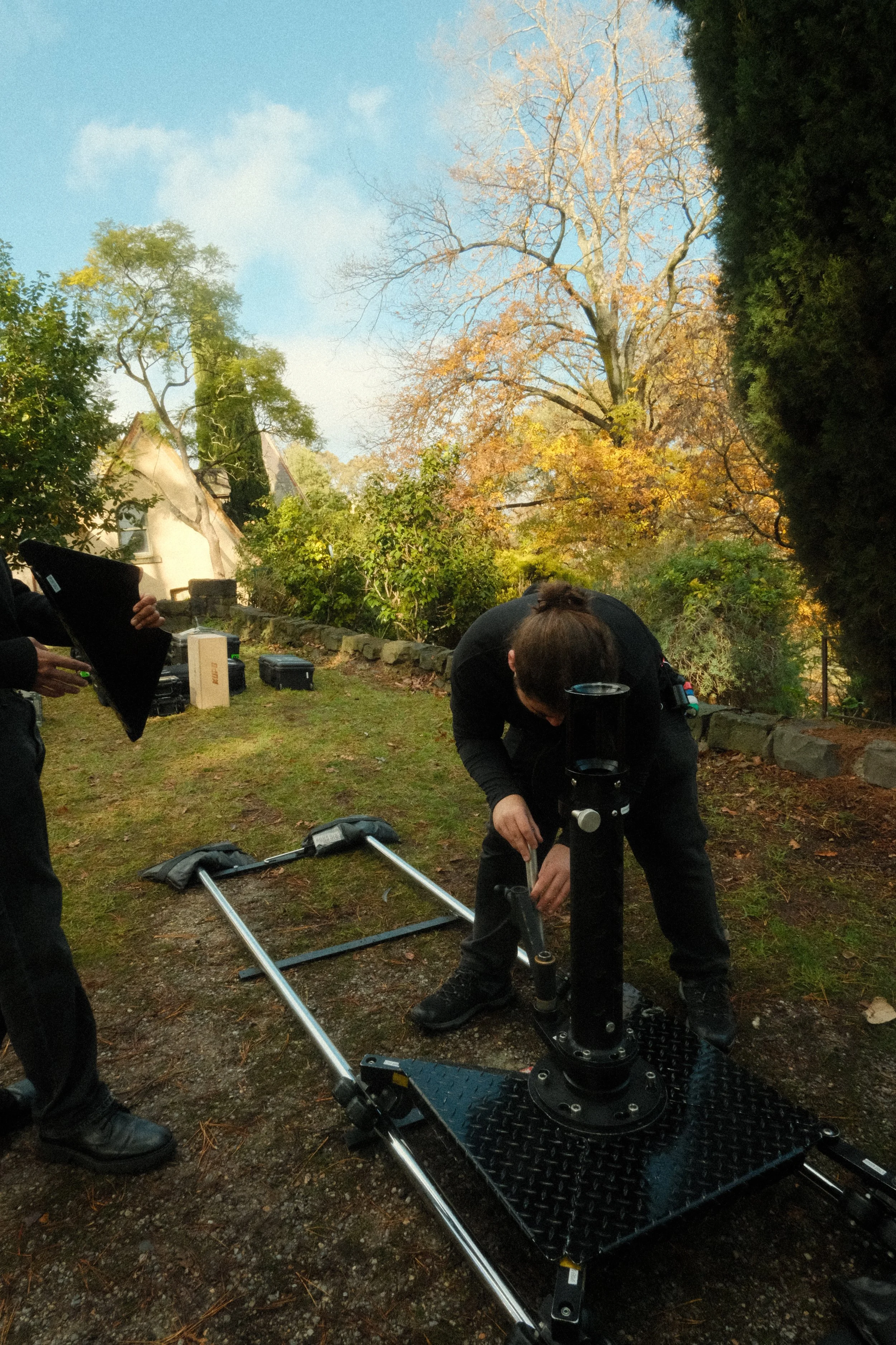 I also built the dolly on this day.