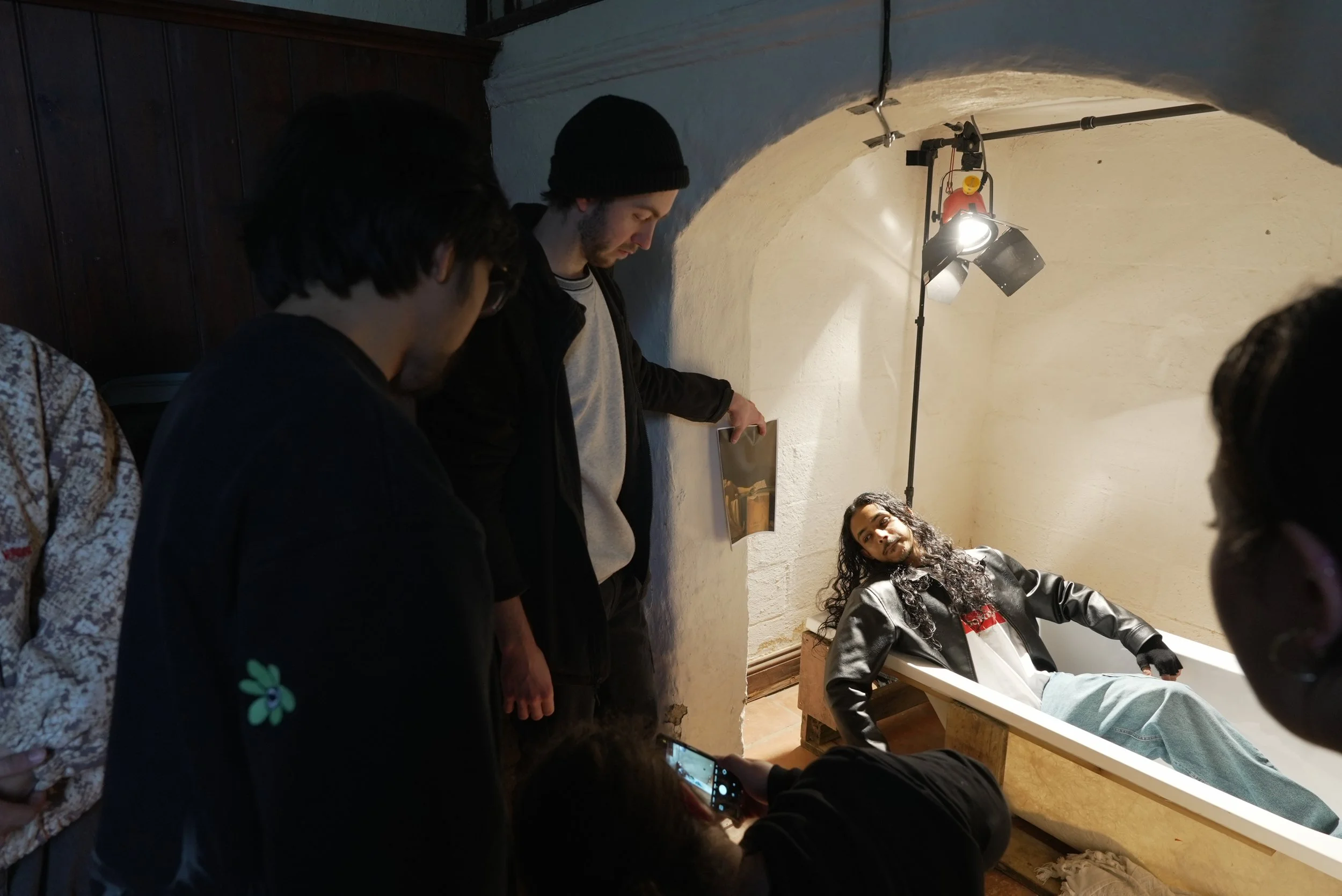 Comparing to the painting