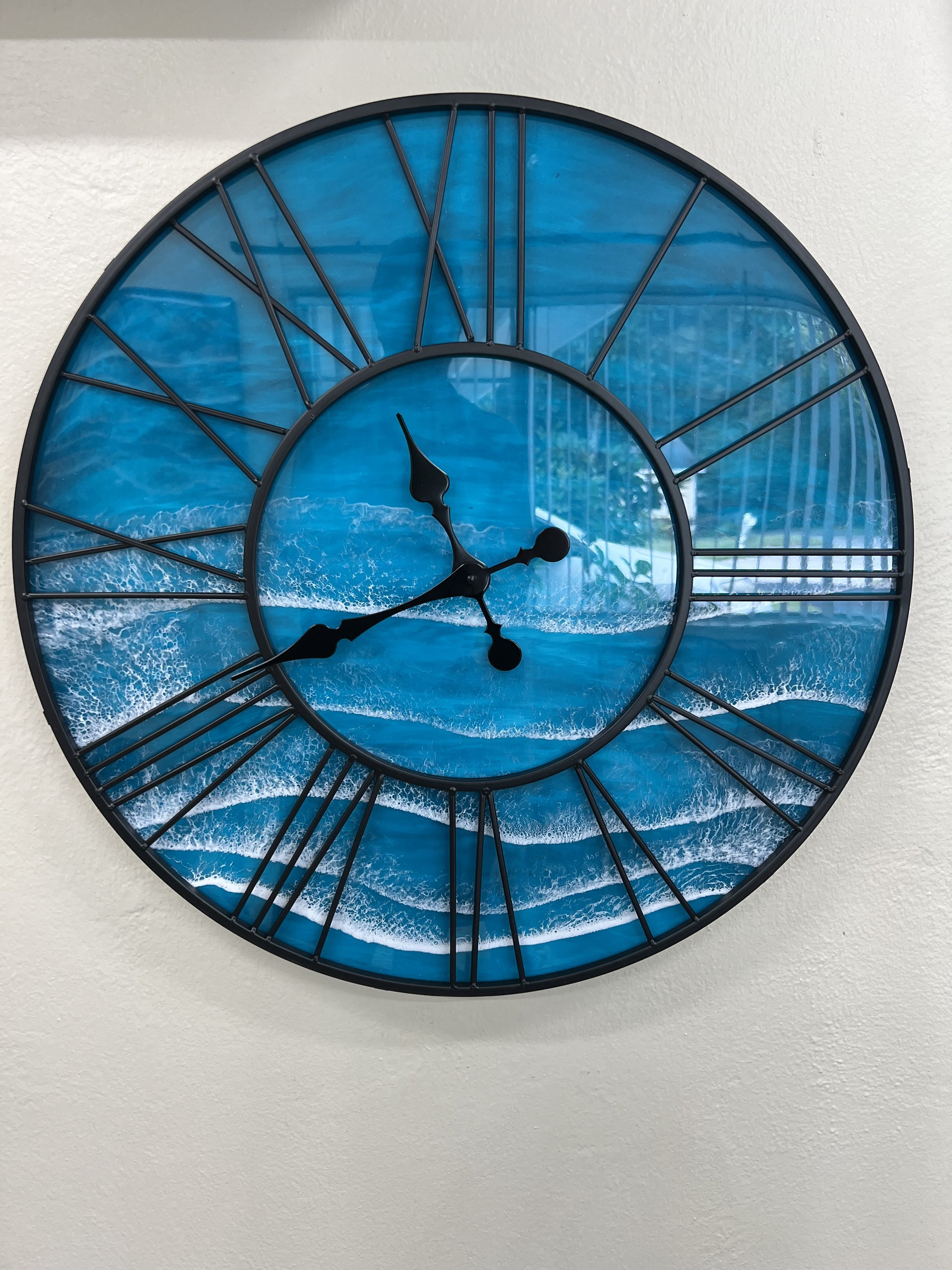 Resin Wall Clock