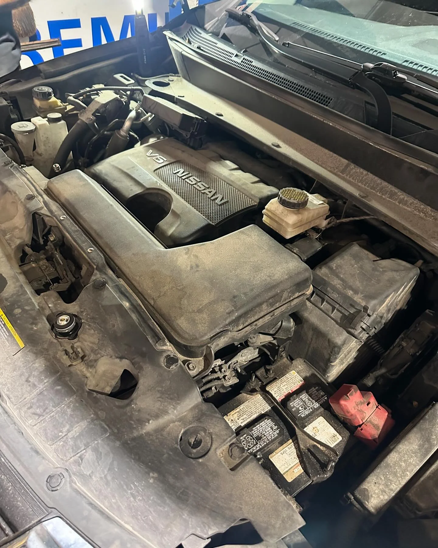 Timing chain on a 2018 Nissan Pathfinder 🧐