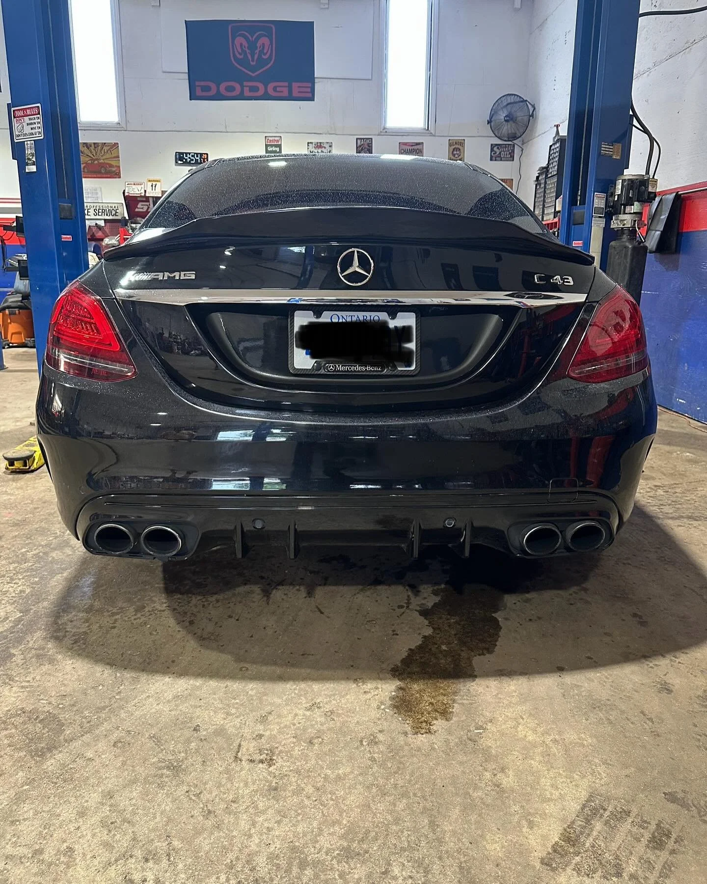 New diffuser on this 2019 C43 AMG 🥵