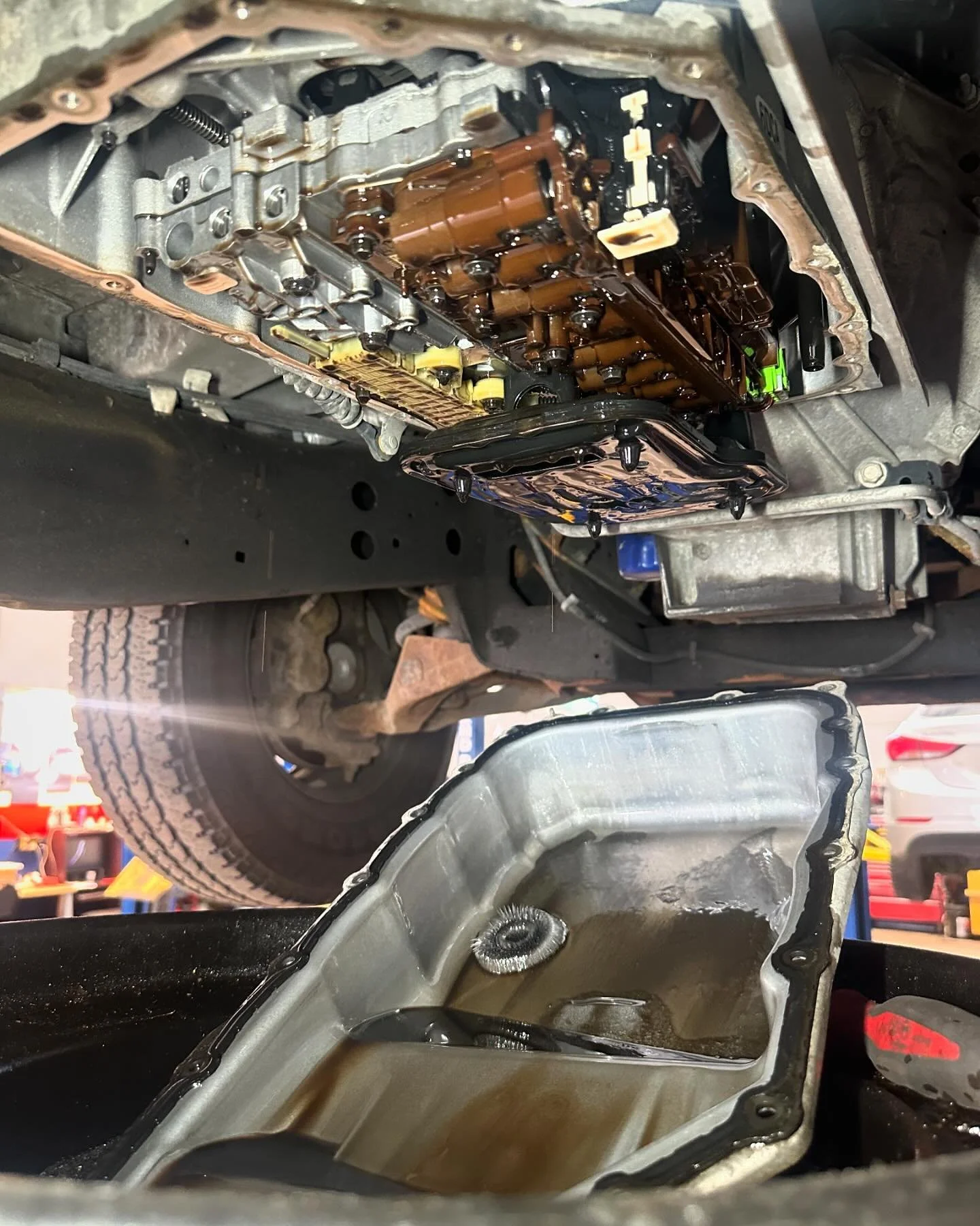 Rebuild transmission on this 2013 Chevy Express! Transmission was cooked 😬