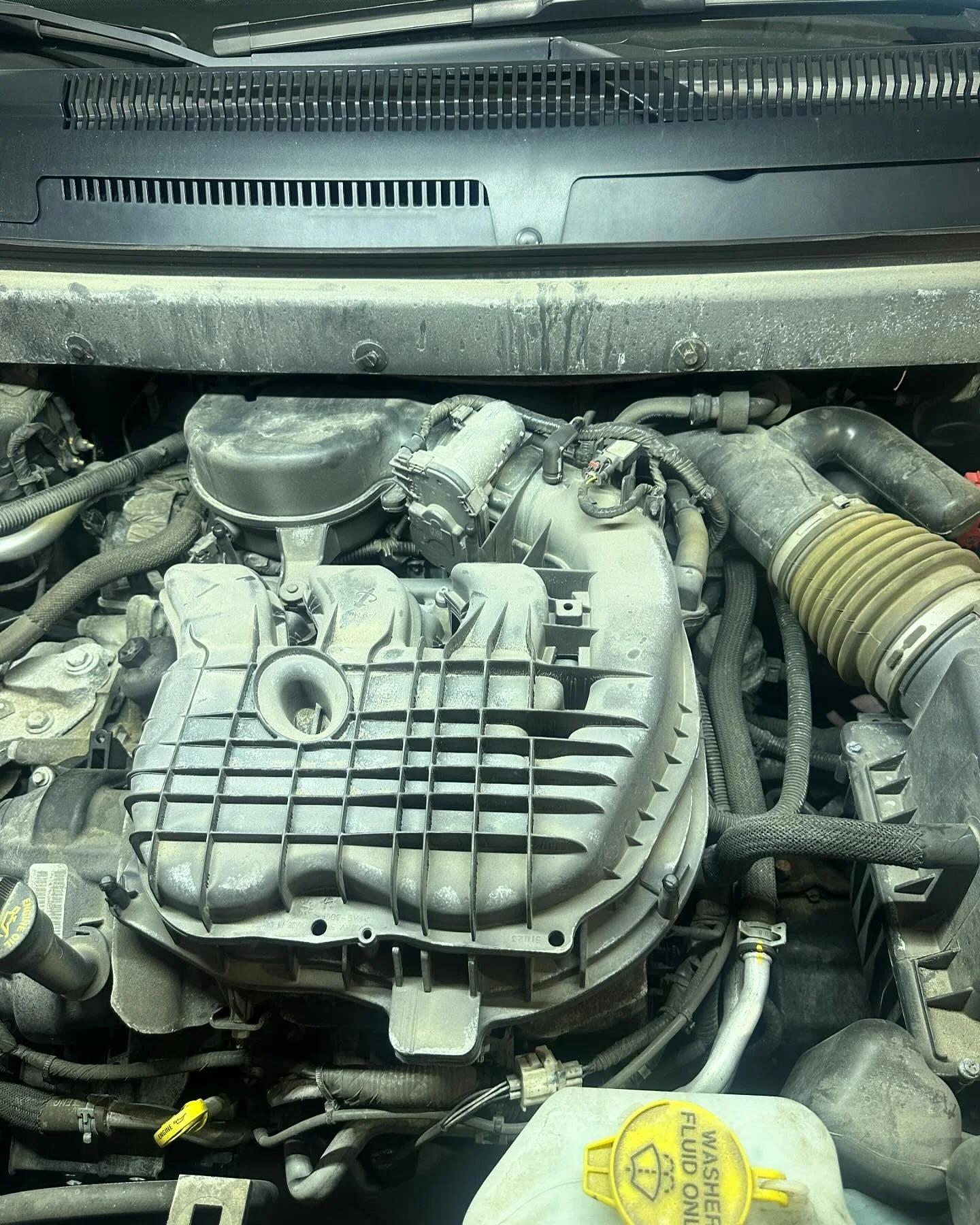 Oil cooler on this Dodge Journey! 😮&zwj;💨