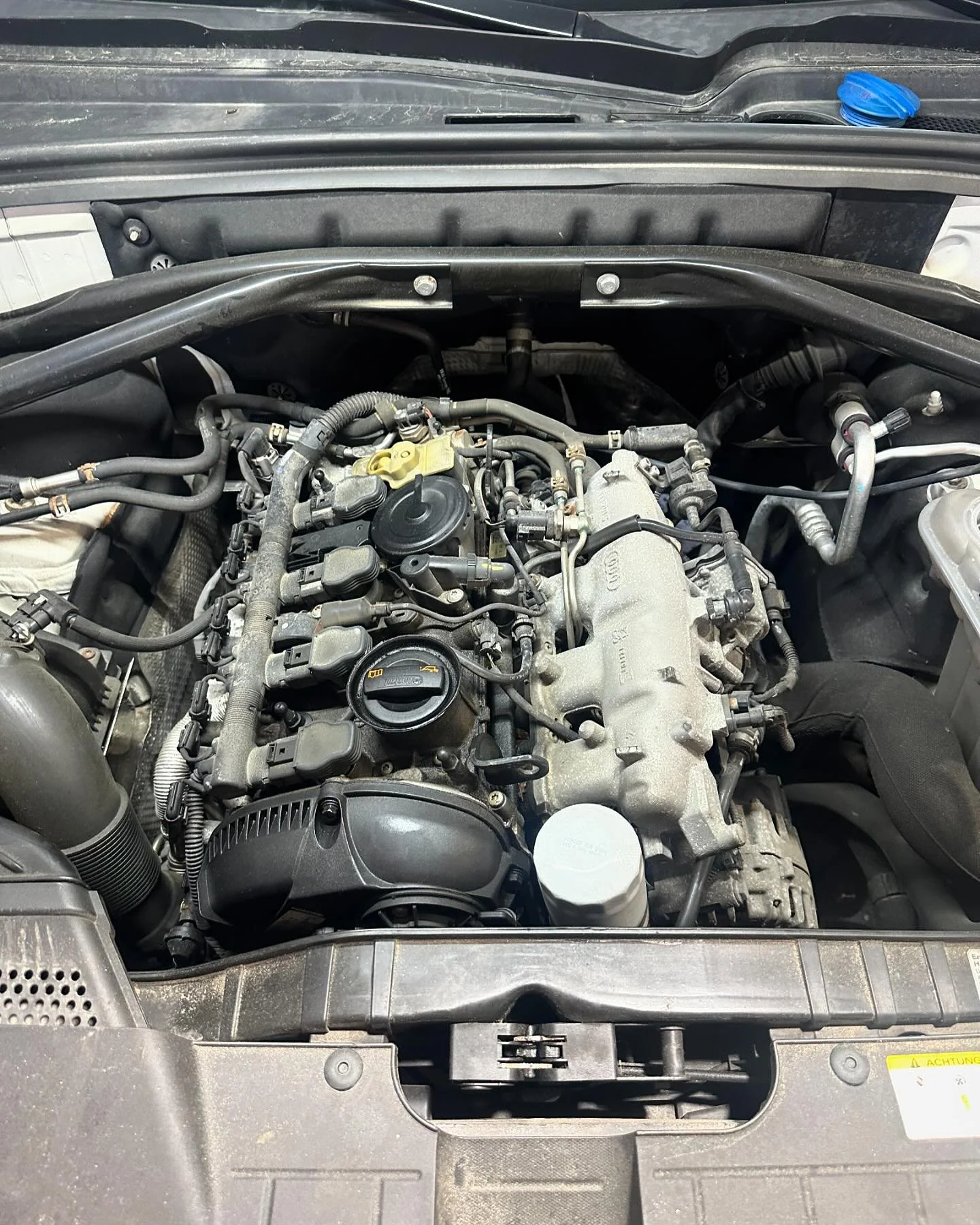2013 Audi Q5 engine swap 🫡