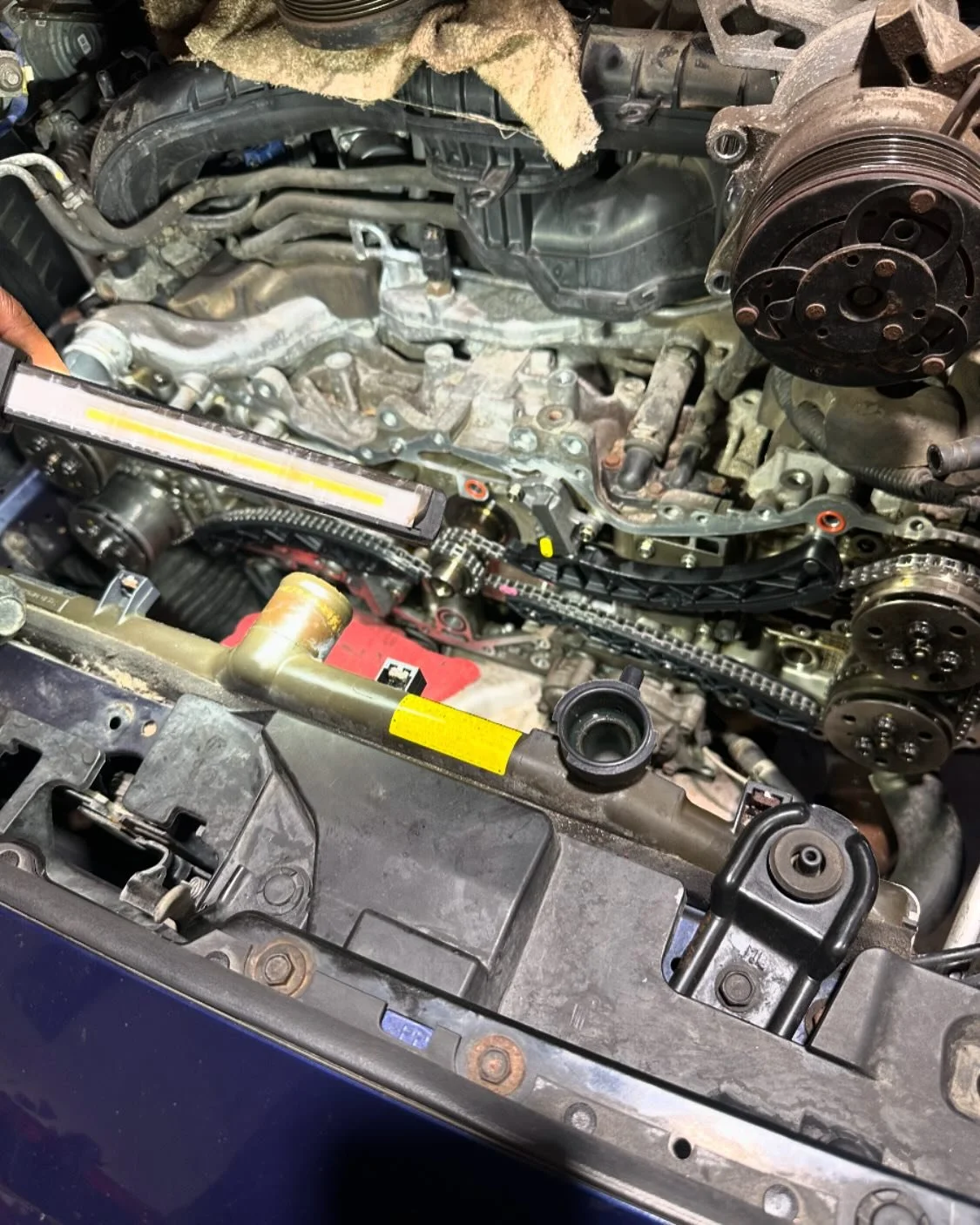 Timing chain on a Subaru WRX 🫡