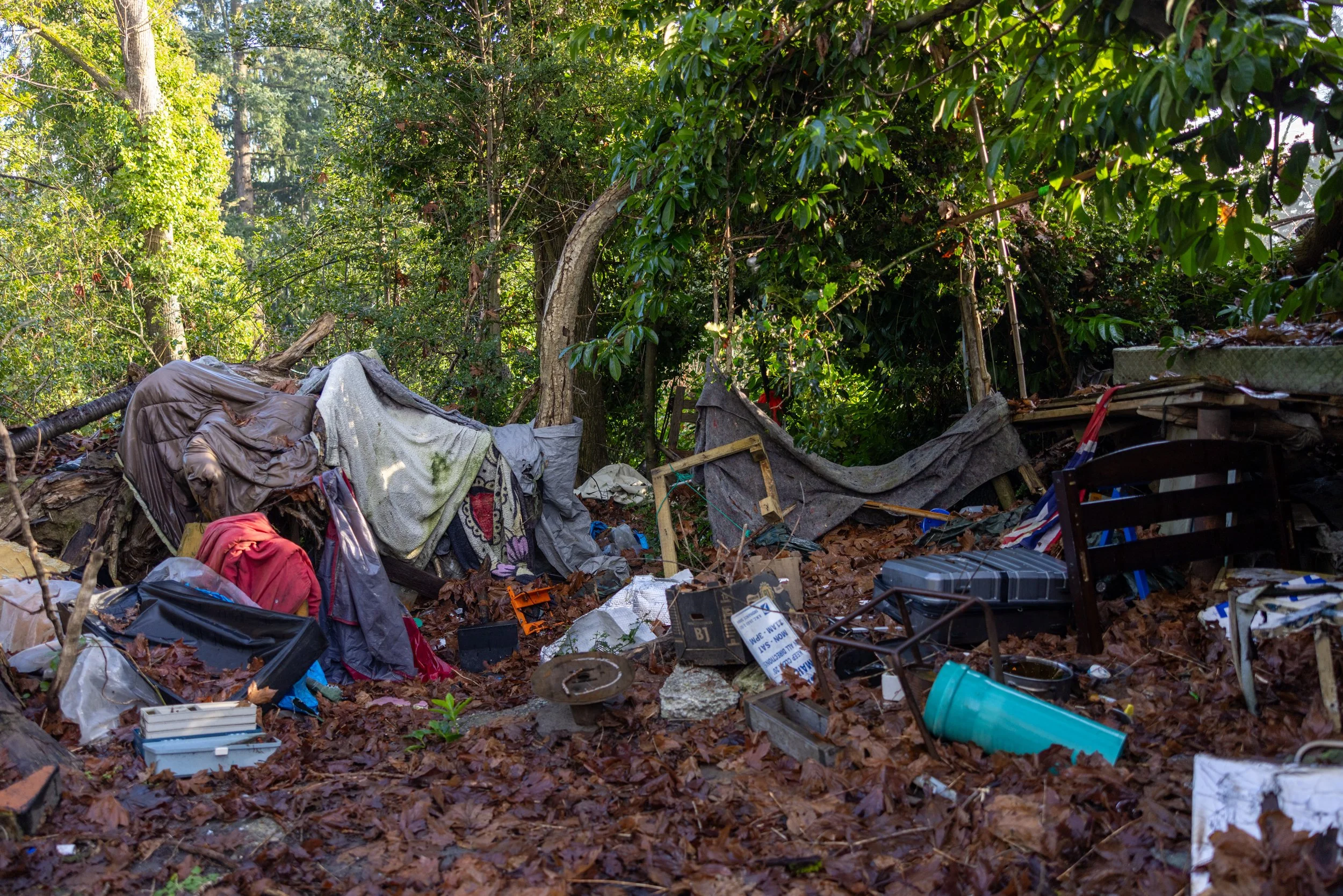 Native Family Learning Lodge Cleanup, Day 3