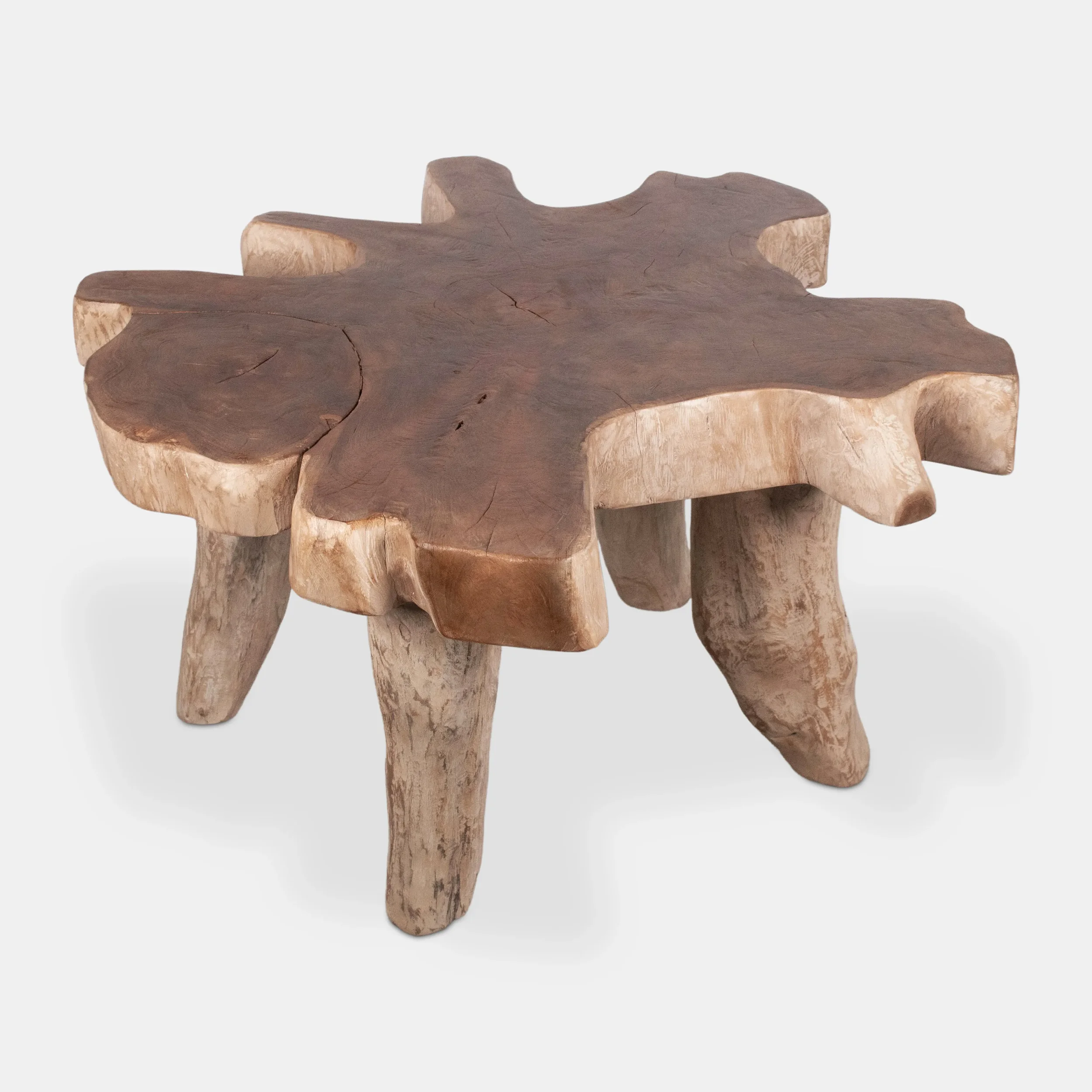 Fujita Coffee Table - Teakwood – Antique Unfinished White Wash (2).webp