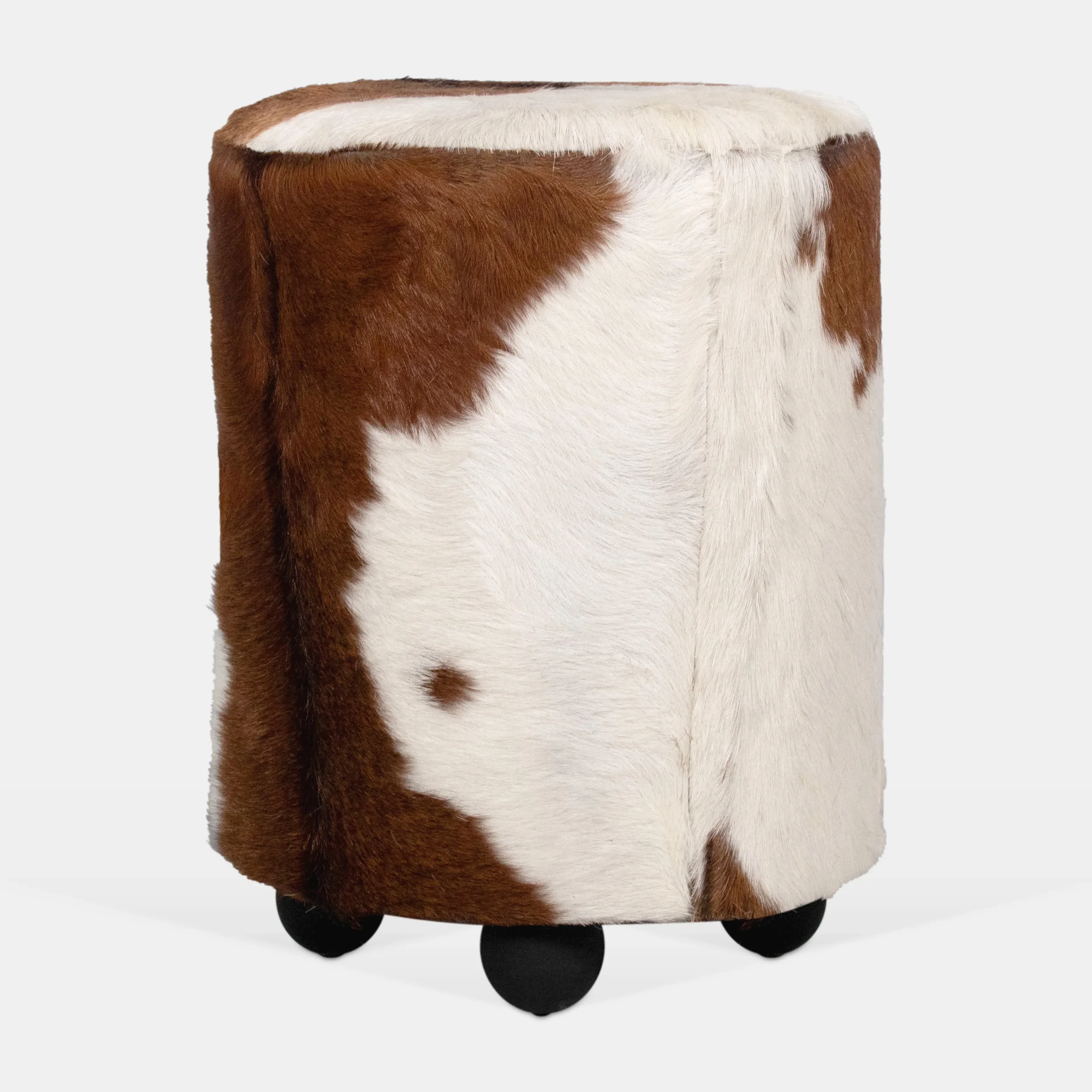 Safari Tall Ottoman W Rounder Legs - Lather Brown-White & Wood Black (1)_11zon.webp