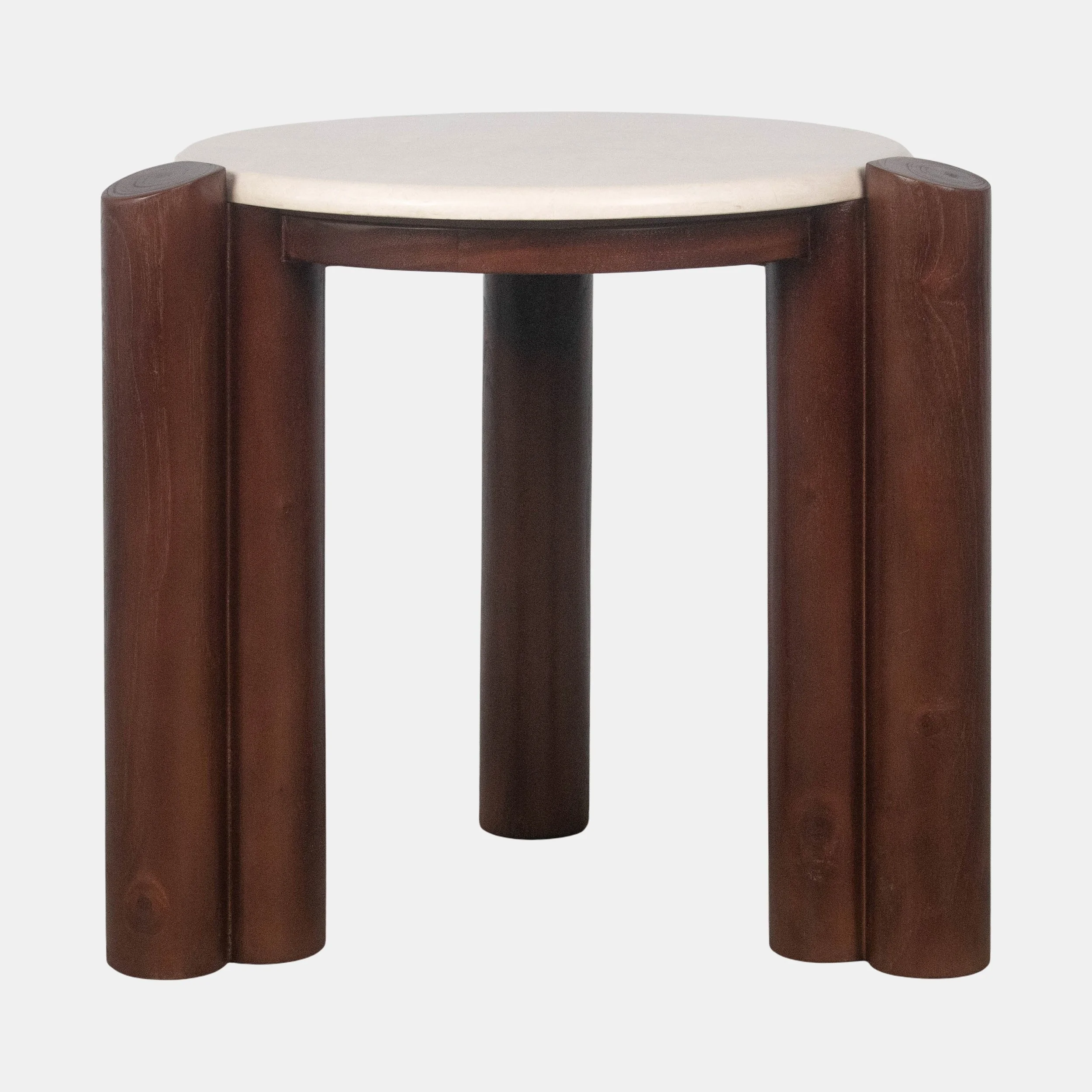 Uranus Side Table - Marble Cream & Teakwood Walnut Brown (4).jpeg