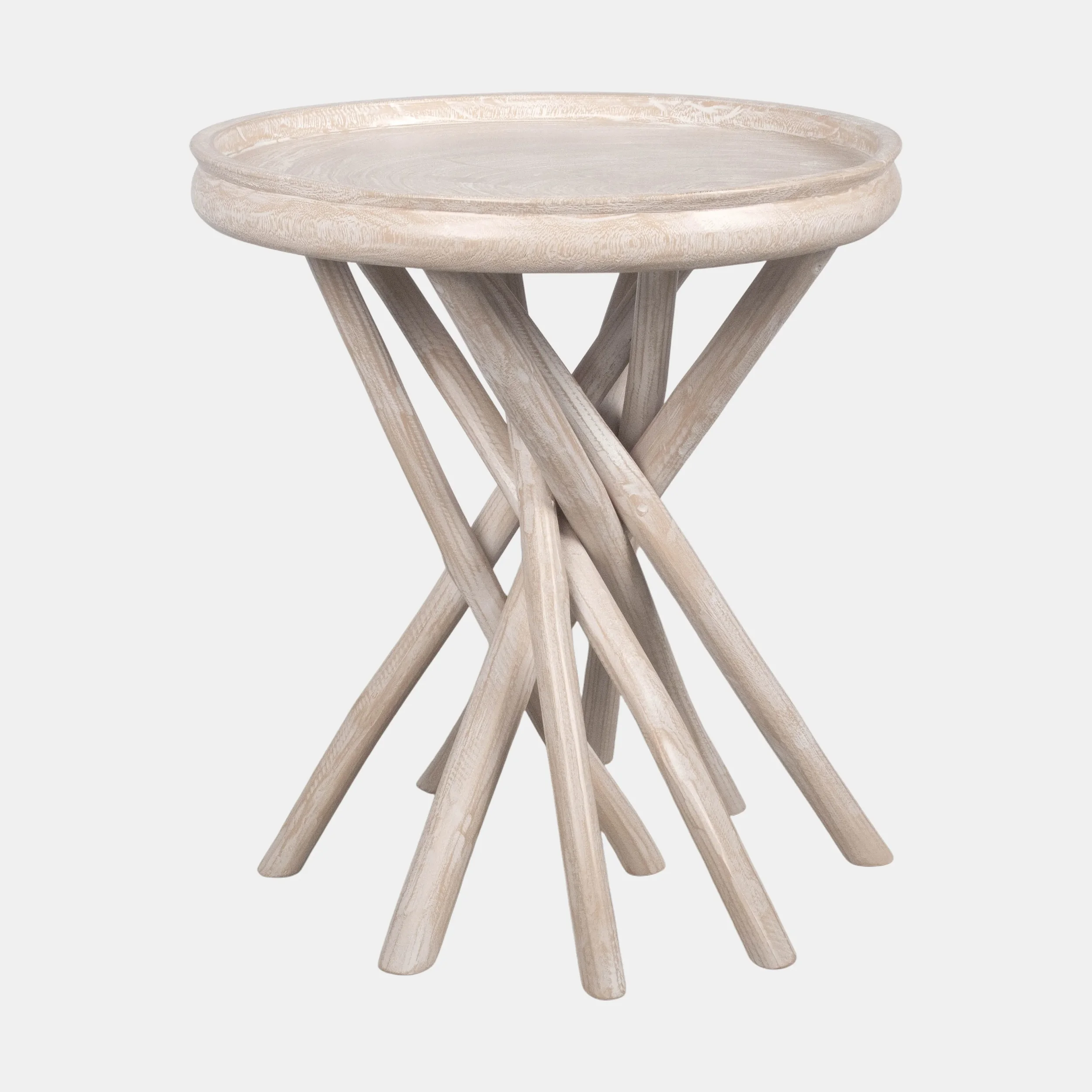 Airon Side Table - Teakwood & Teak Branch White Ivory (3).webp