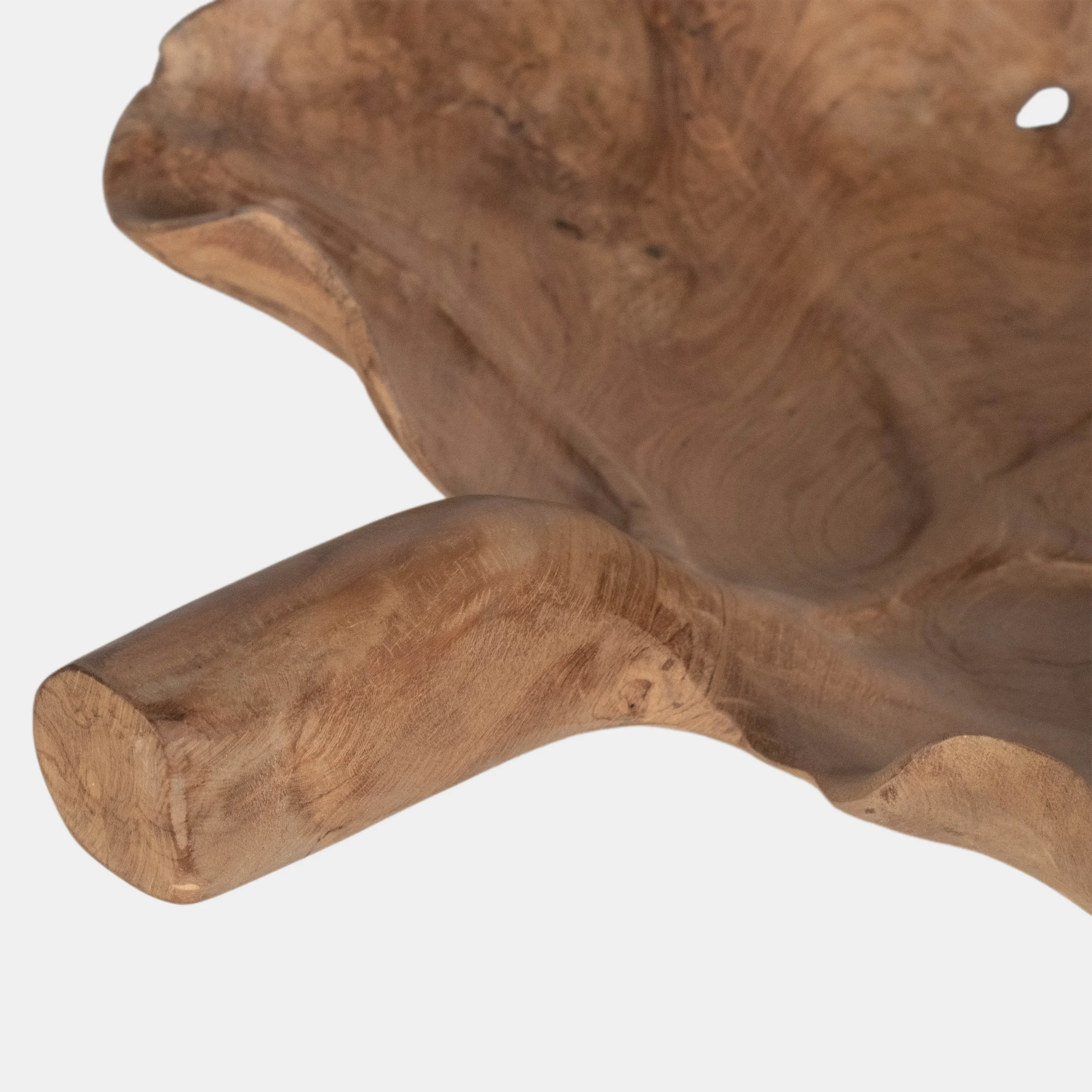 Leaf Bowl A W26 - Teakwood Antique Unfinished (1).webp