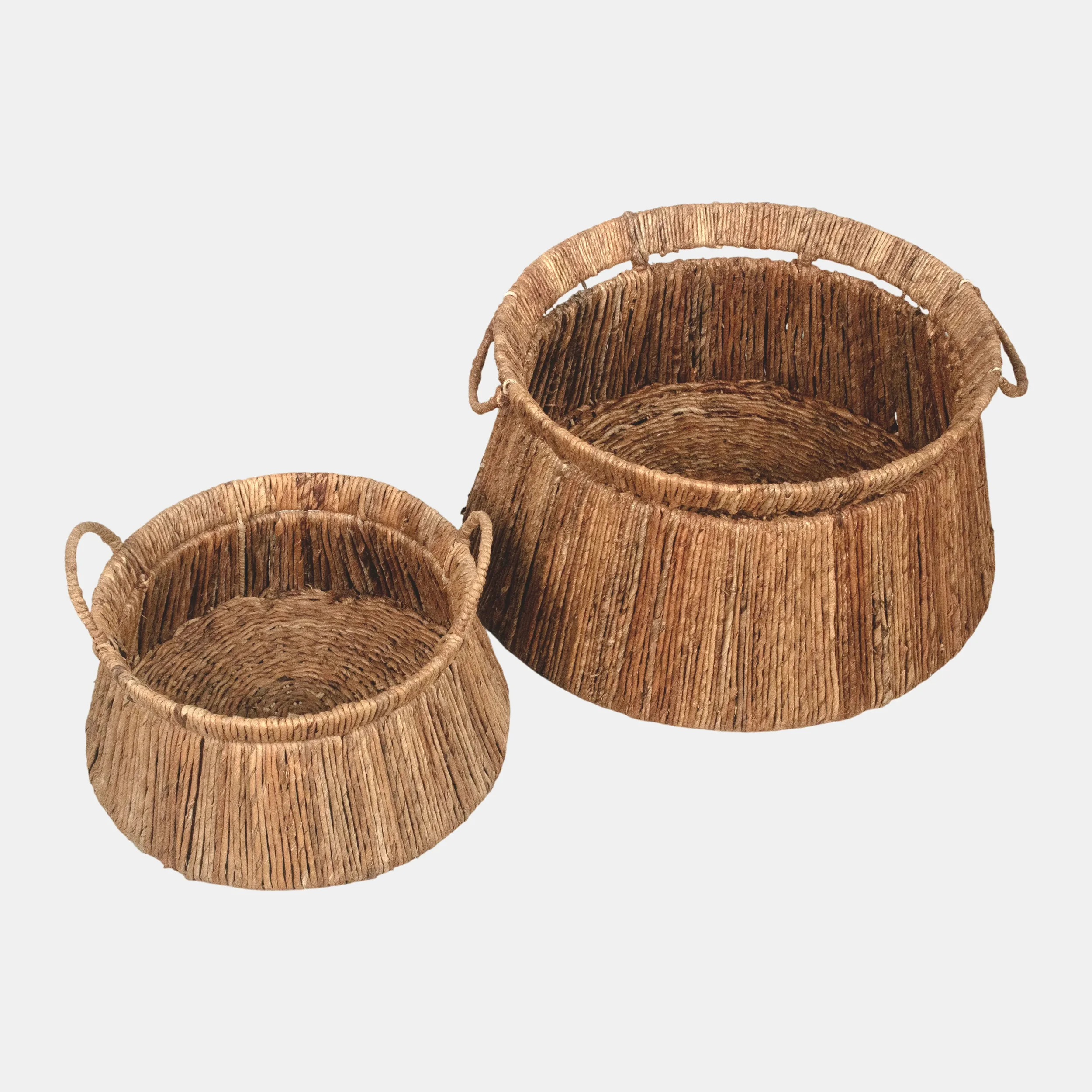 Hixy Basket Set of 2 - Banana Leaf Natural (4).webp