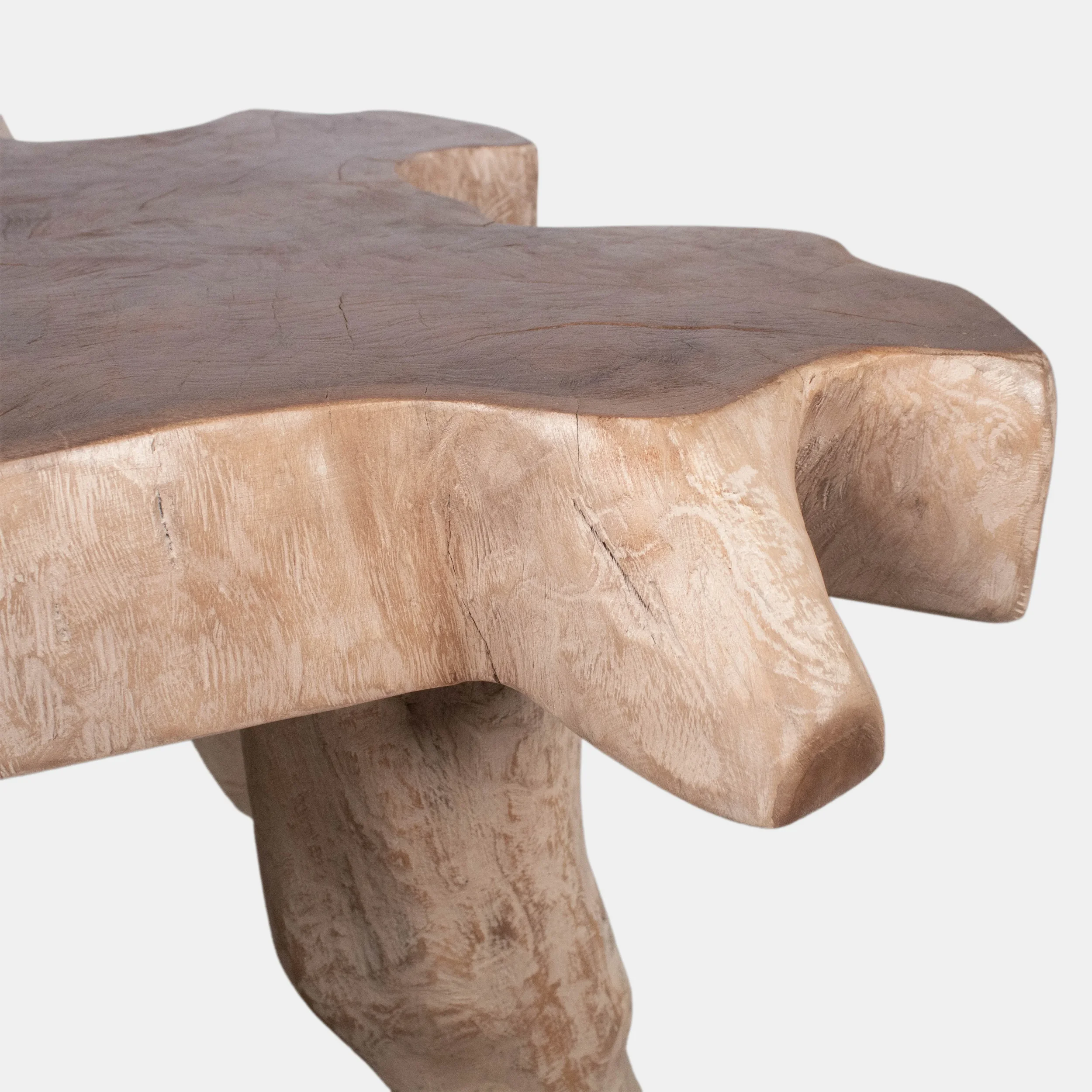 Fujita Coffee Table - Teakwood – Antique Unfinished White Wash (3).webp