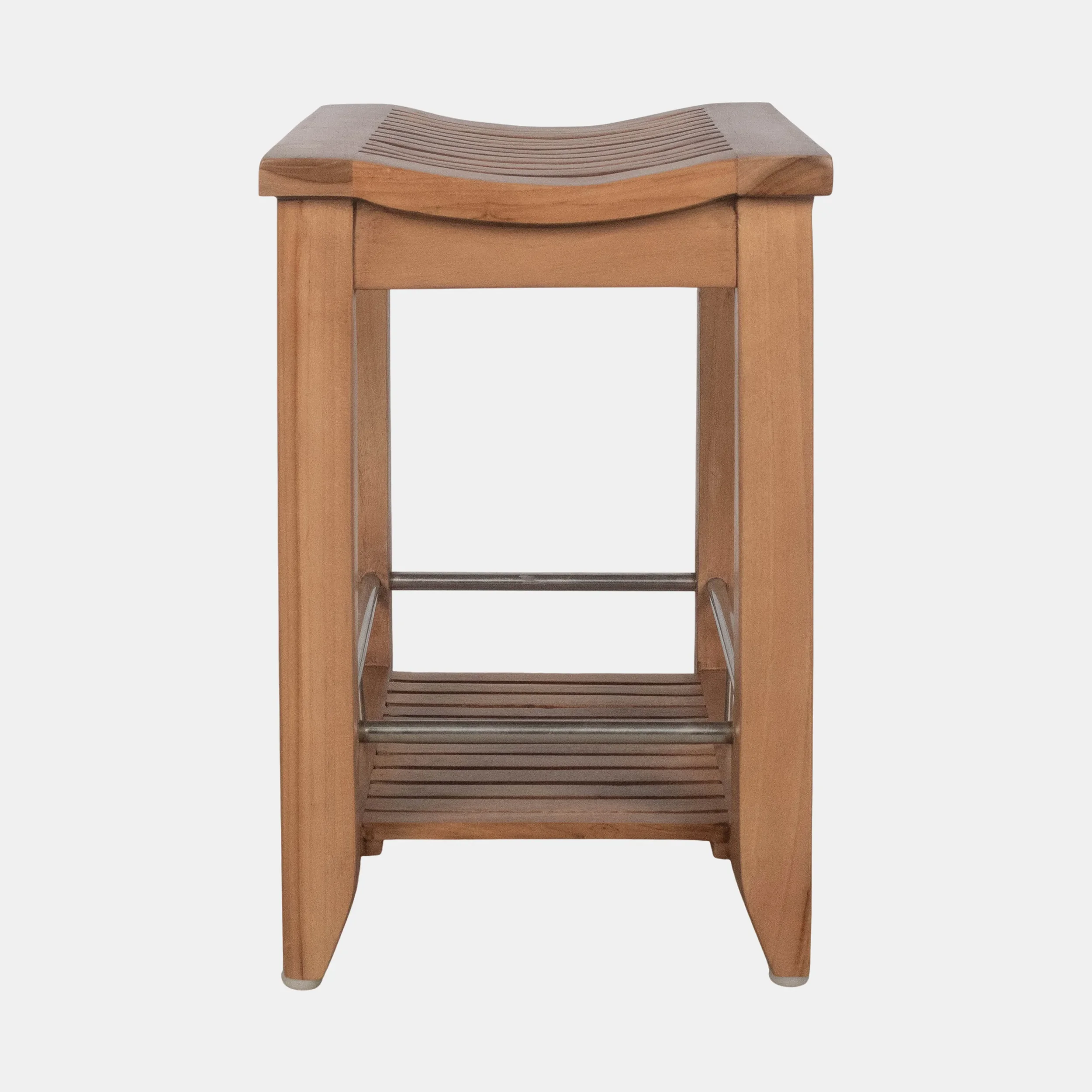 Denisa Stool W Stainless - Teakwood Natural Waterresistance (4).webp