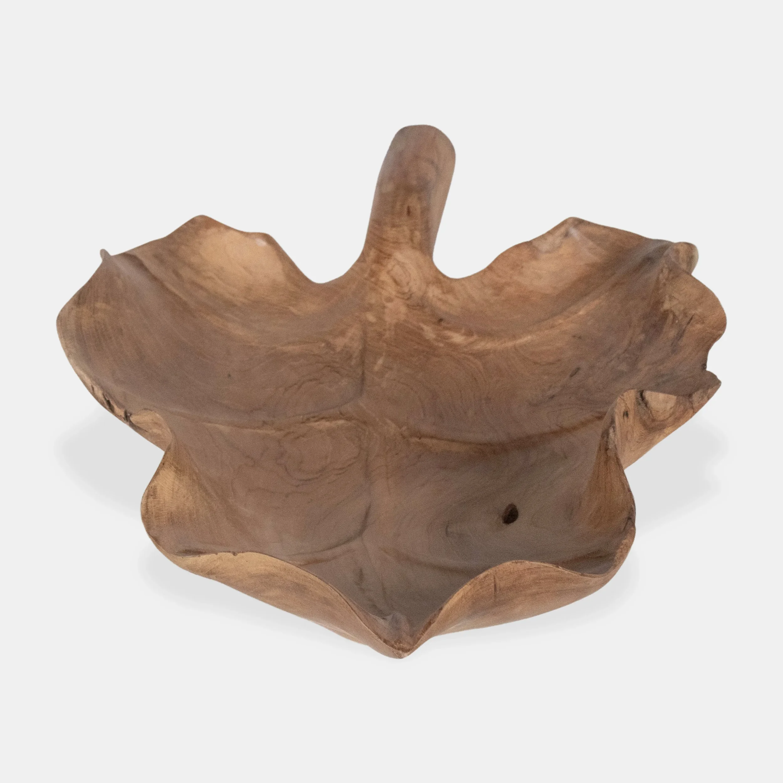 Leaf Bowl A W26 - Teakwood Antique Unfinished (3).webp