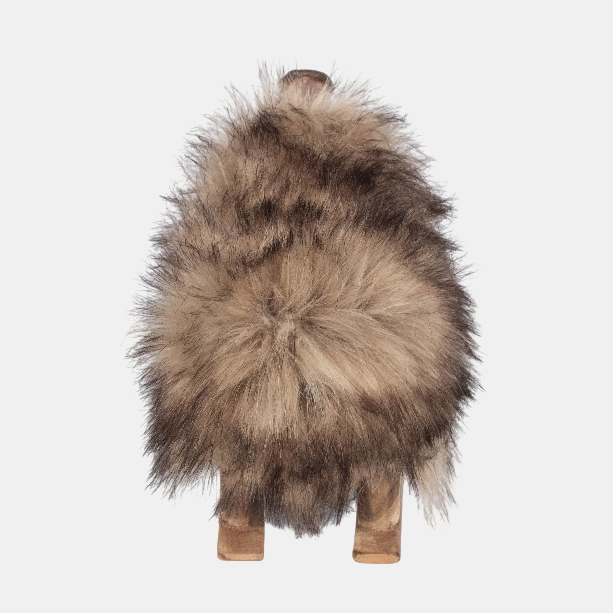 Skiing Duck Decor - Mungur Natural & Faux Fur Brown Black (4)_11zon.webp