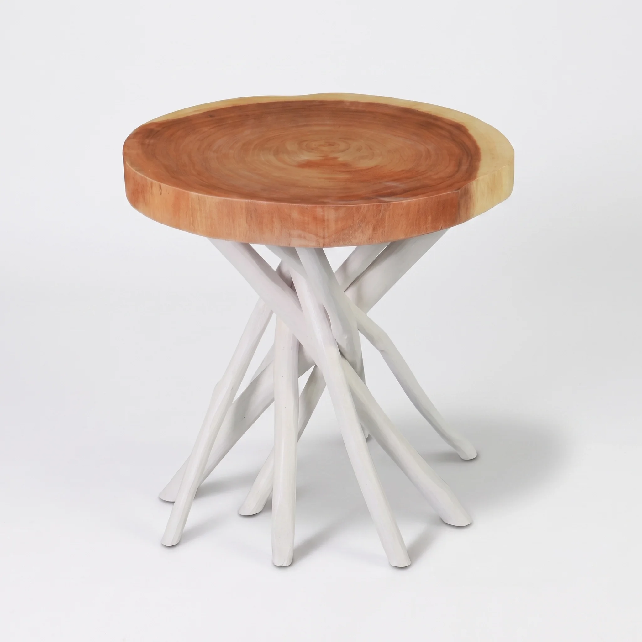 LIBERTE ROUND SIDE TABLE WITH TOP MODIFY