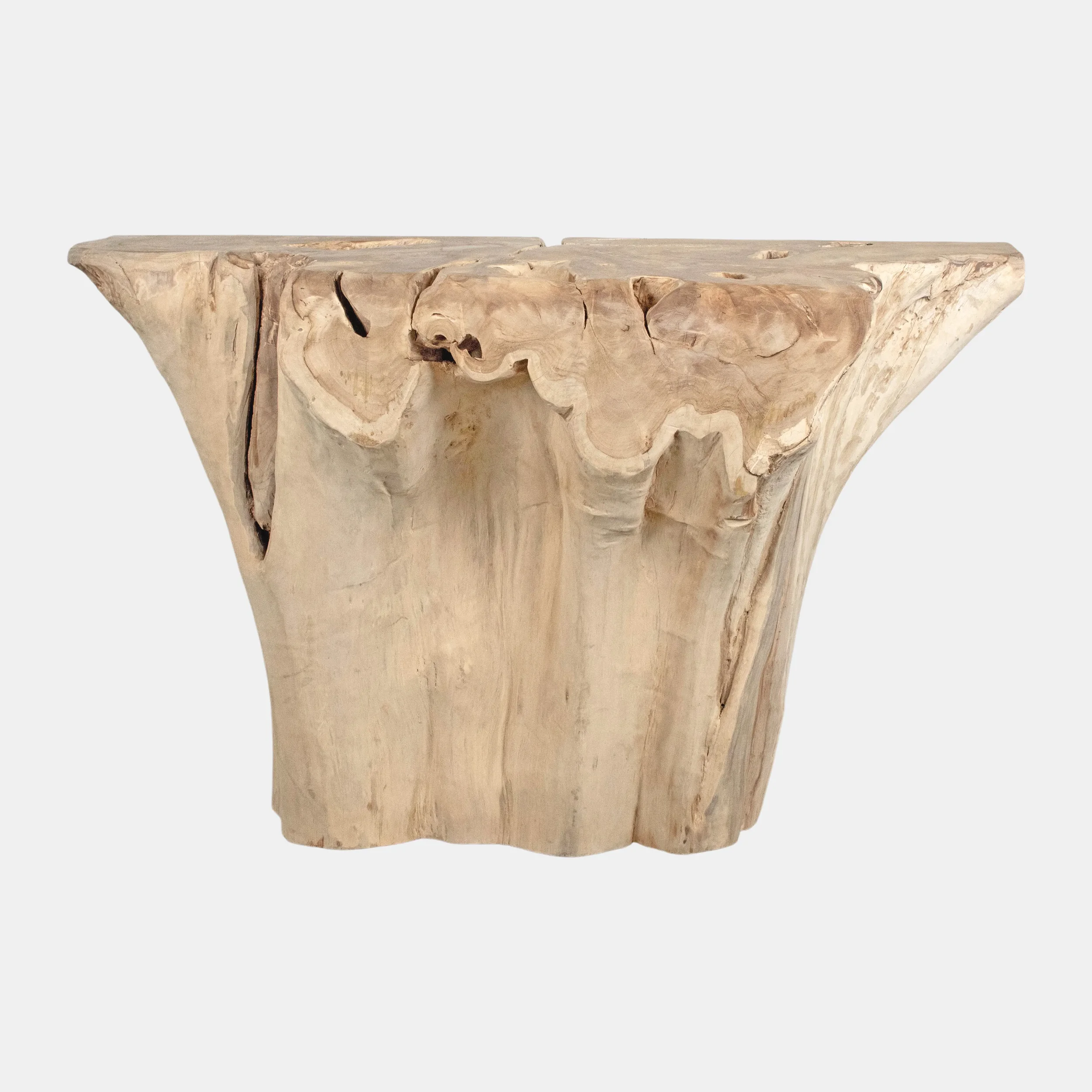 Rokudo Console Table - Teakwood Natural Unfinished (1)_11zon.webp
