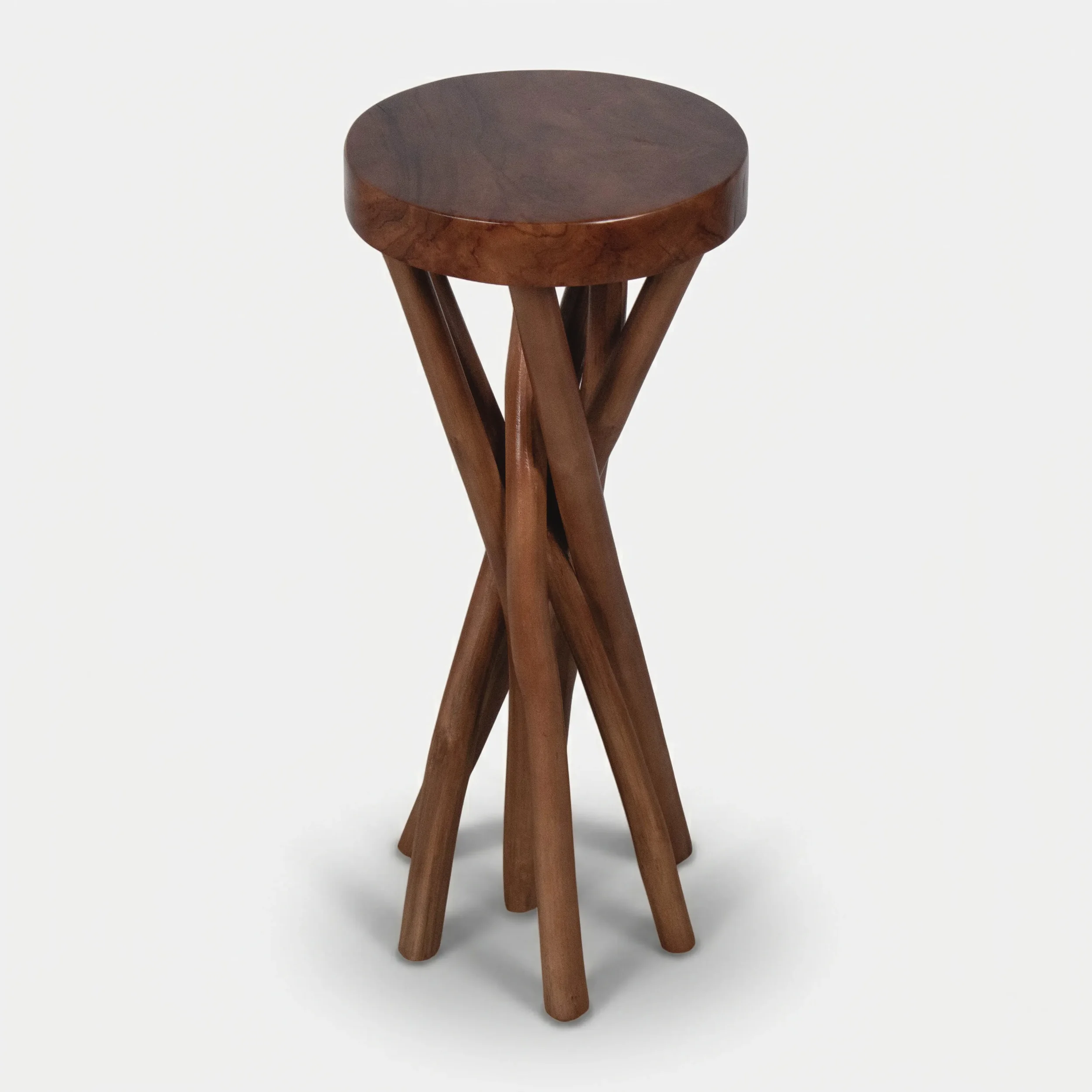 Kizaru Drink Table - Teakwood Walnut Brown (2).webp