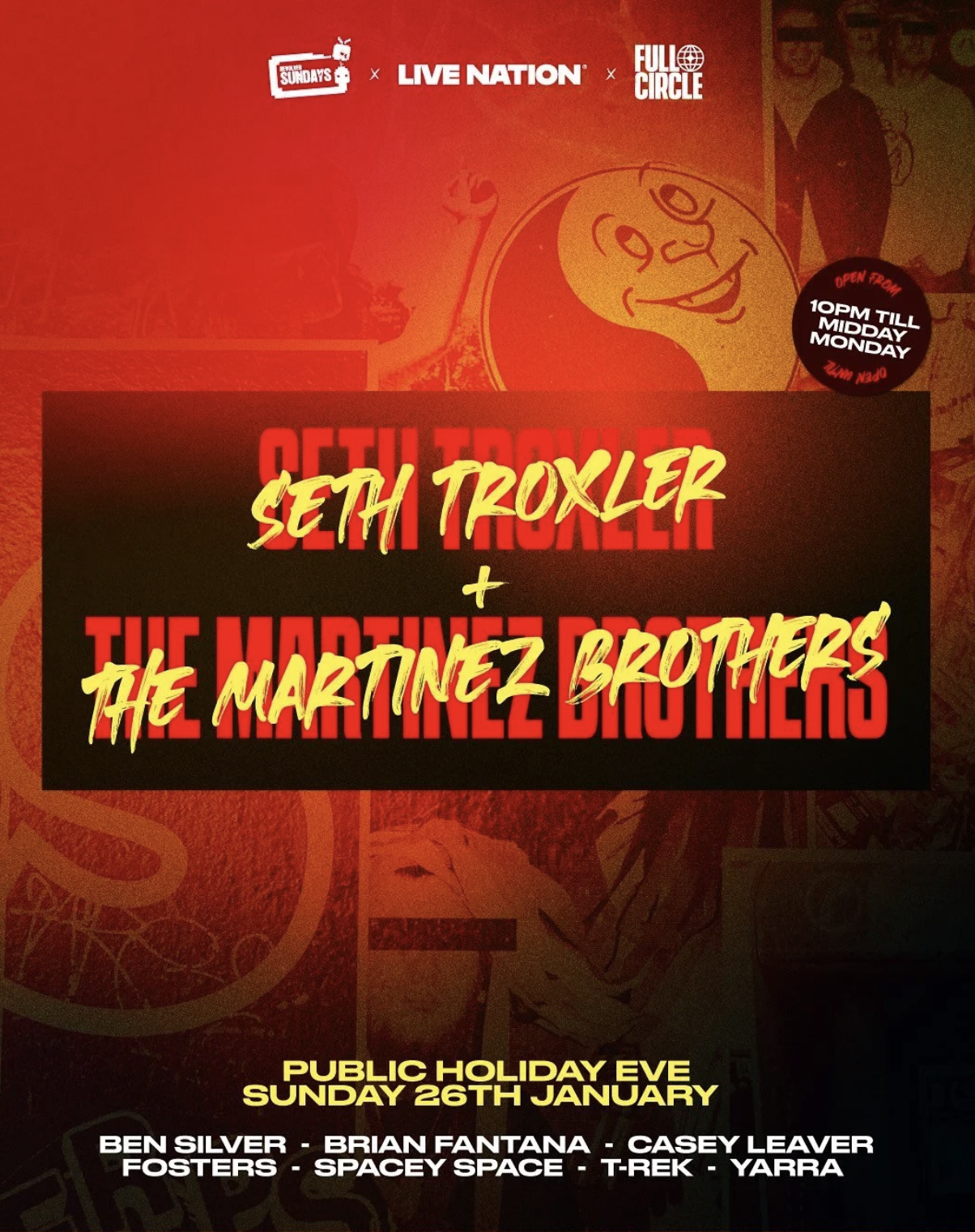 Seth Troxler and The Martinez Brothers