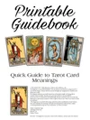Printable Tarot Cards