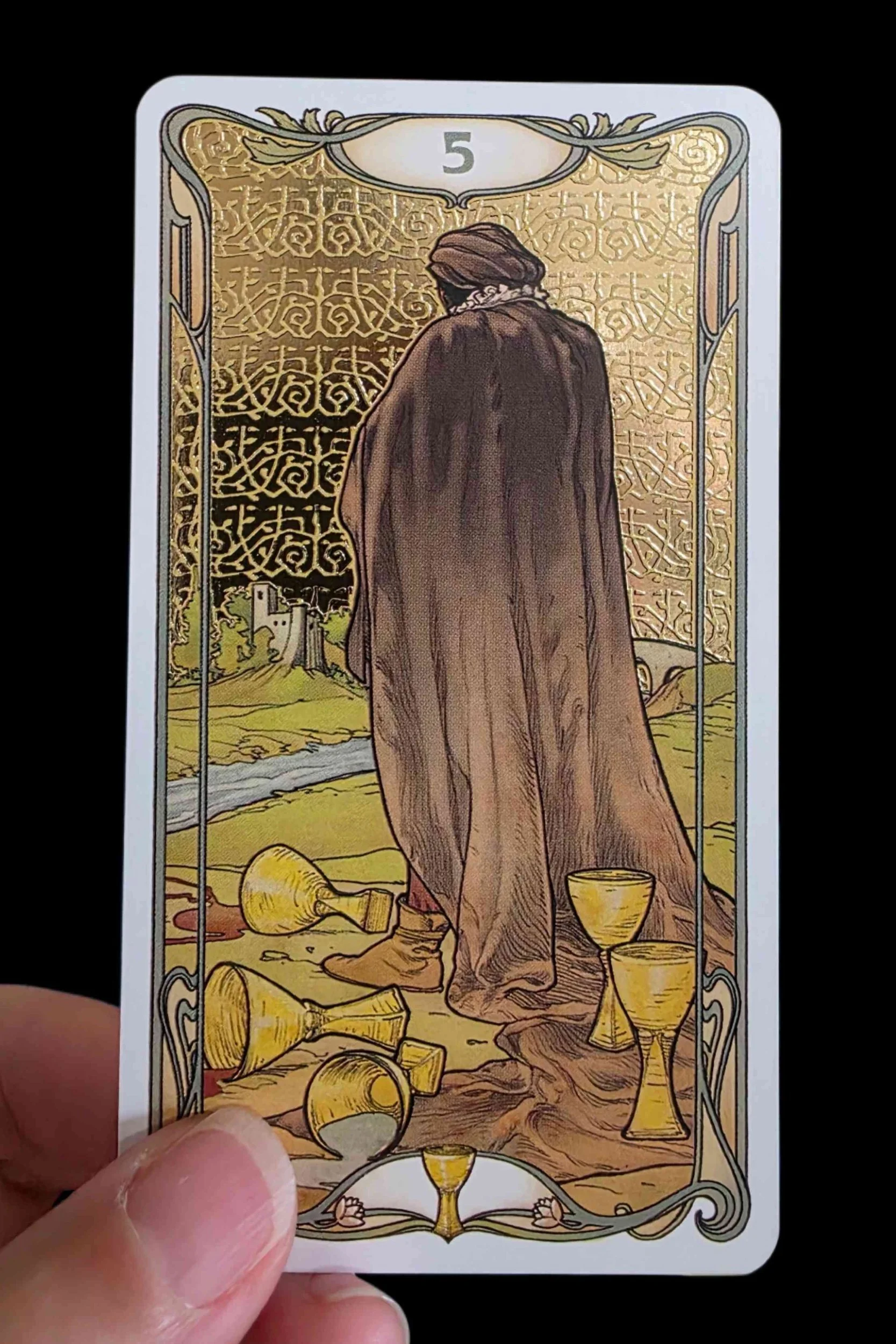 5 of cups tarot card