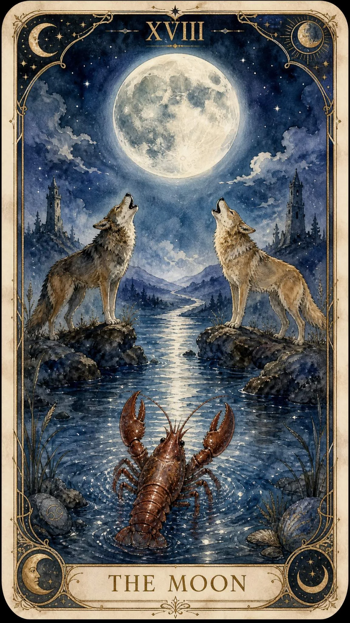 the moon
