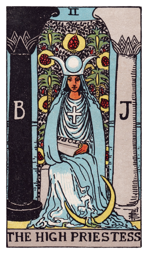 The High Priestess Tarot card