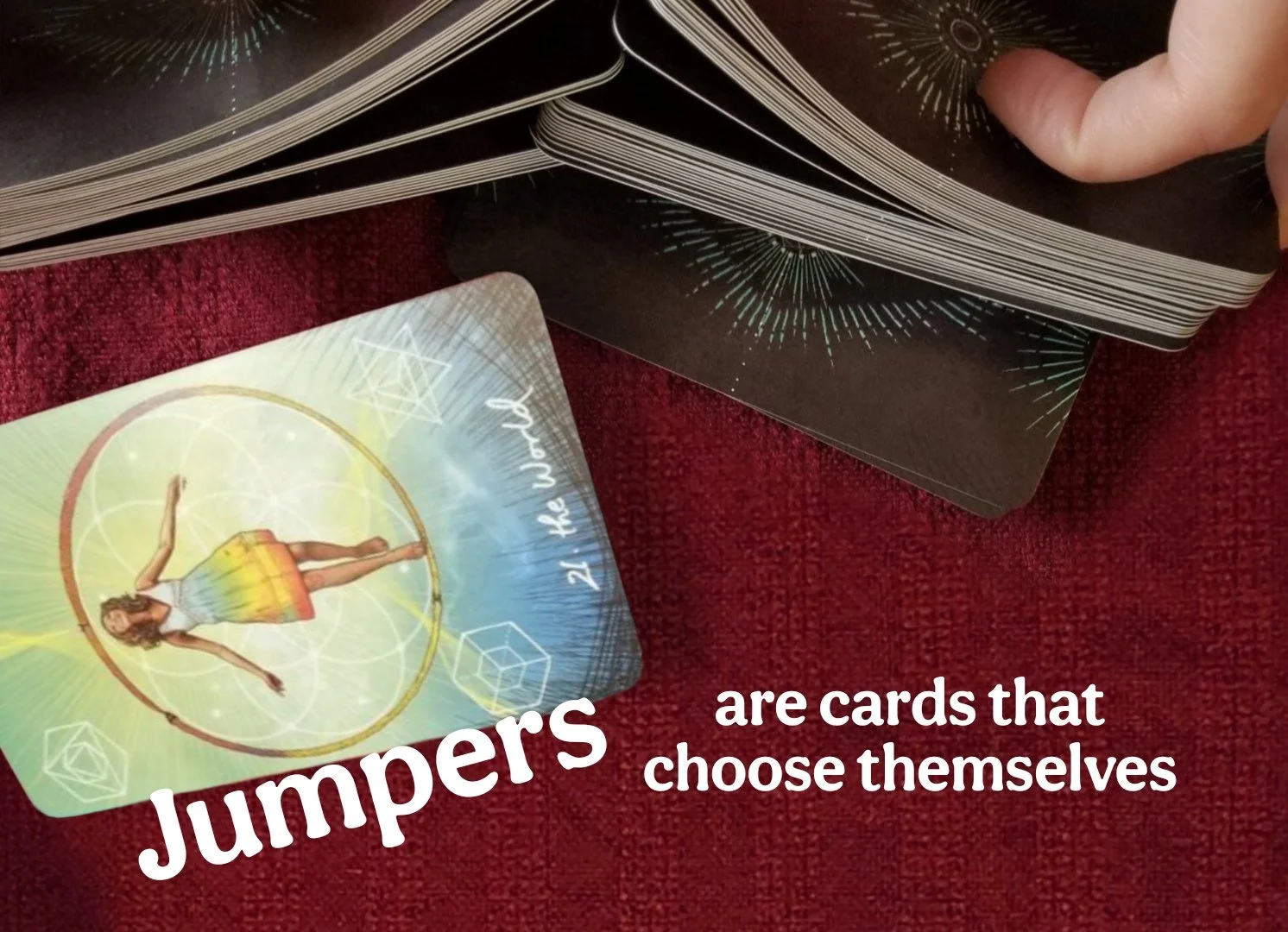 How to shuffle Tarot Cards Jumpers