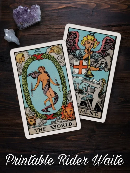 Free Printable Tarot Cards