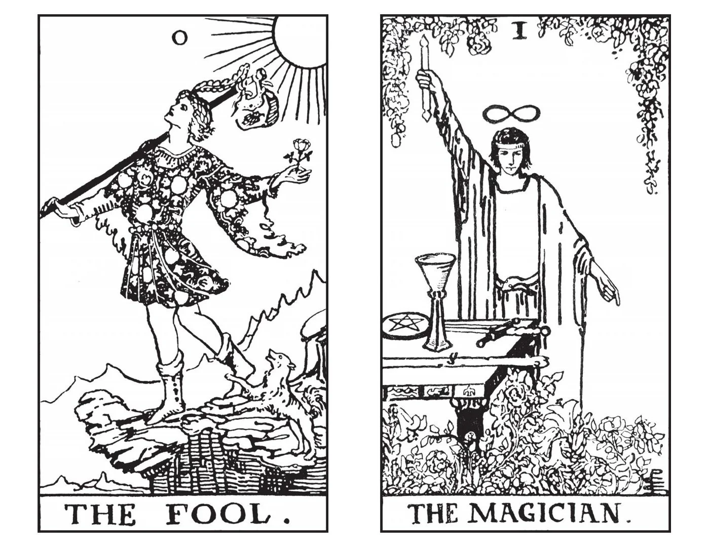 Free Tarot Coloring Pages Free Tarot Coloring Pages