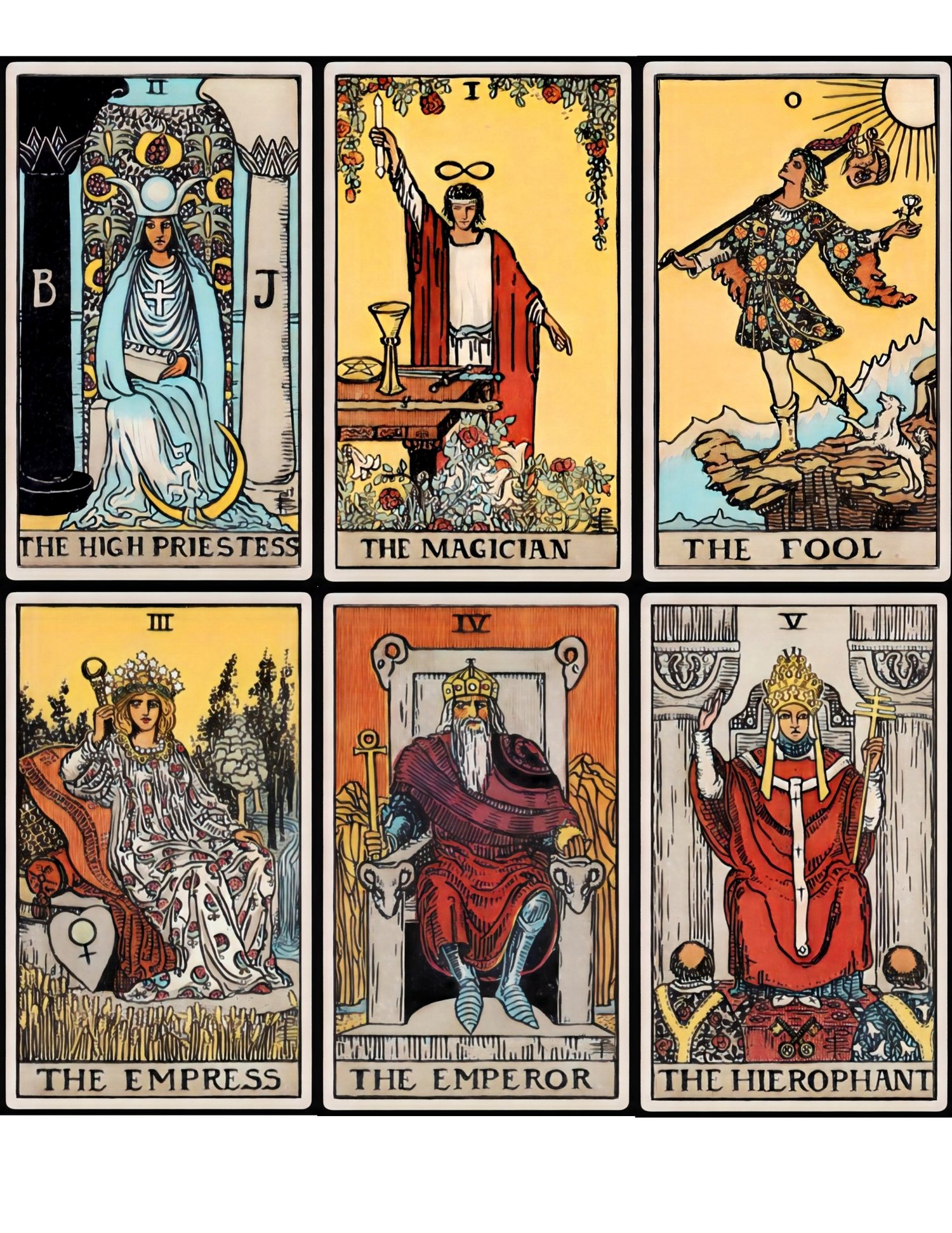 Printable Tarot Cards — Daily Tarot Draw